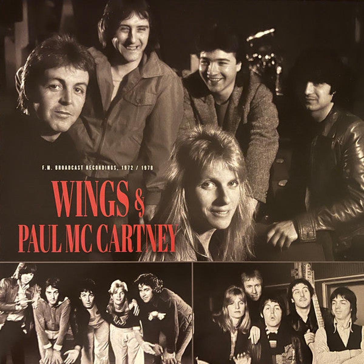 MCCARTNEY, PAUL & WINGS – RADIO BROADCAST: CLEAR VINYL – LP