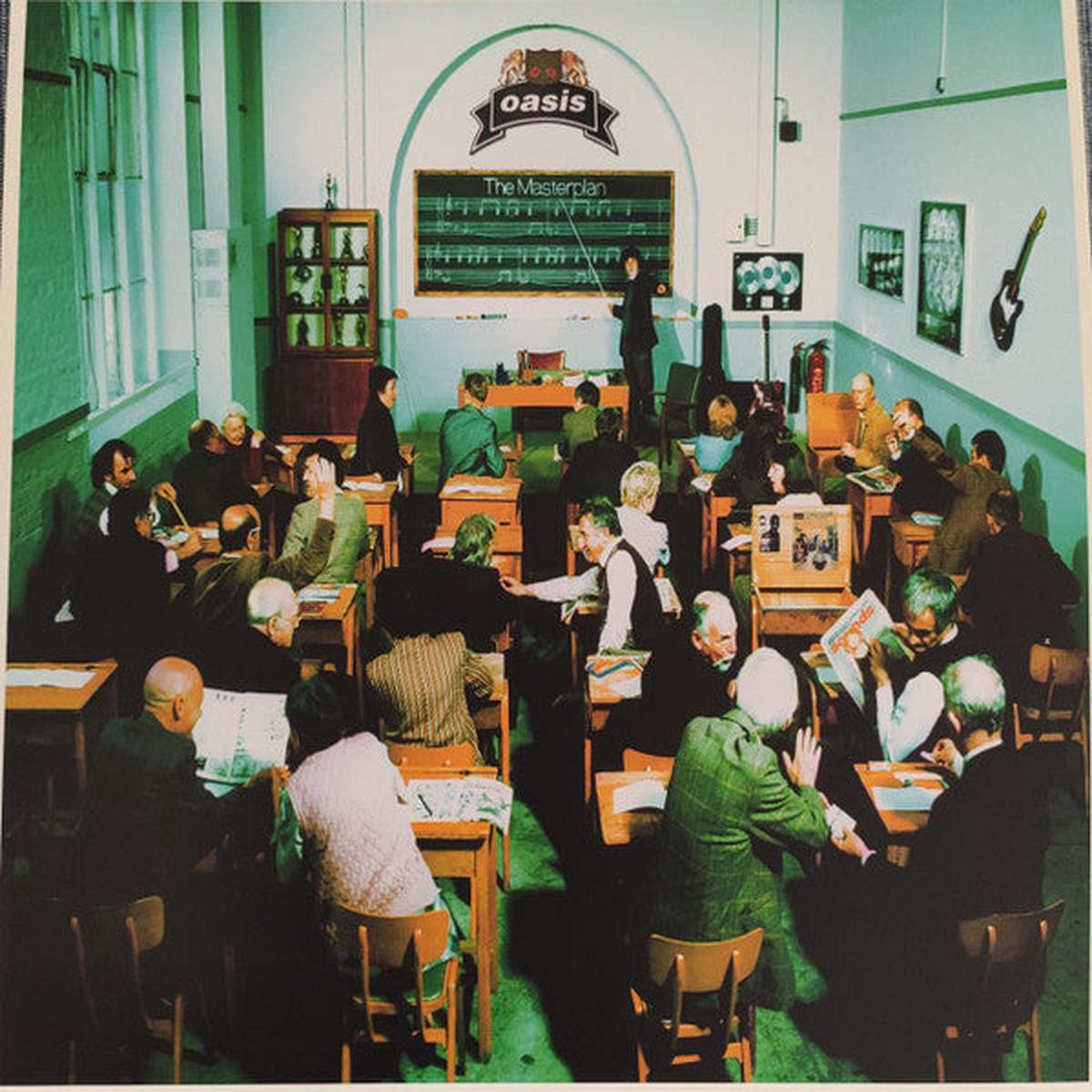 OASIS – MASTERPLAN : 2LP SILVER VINYL REMASTER – LP