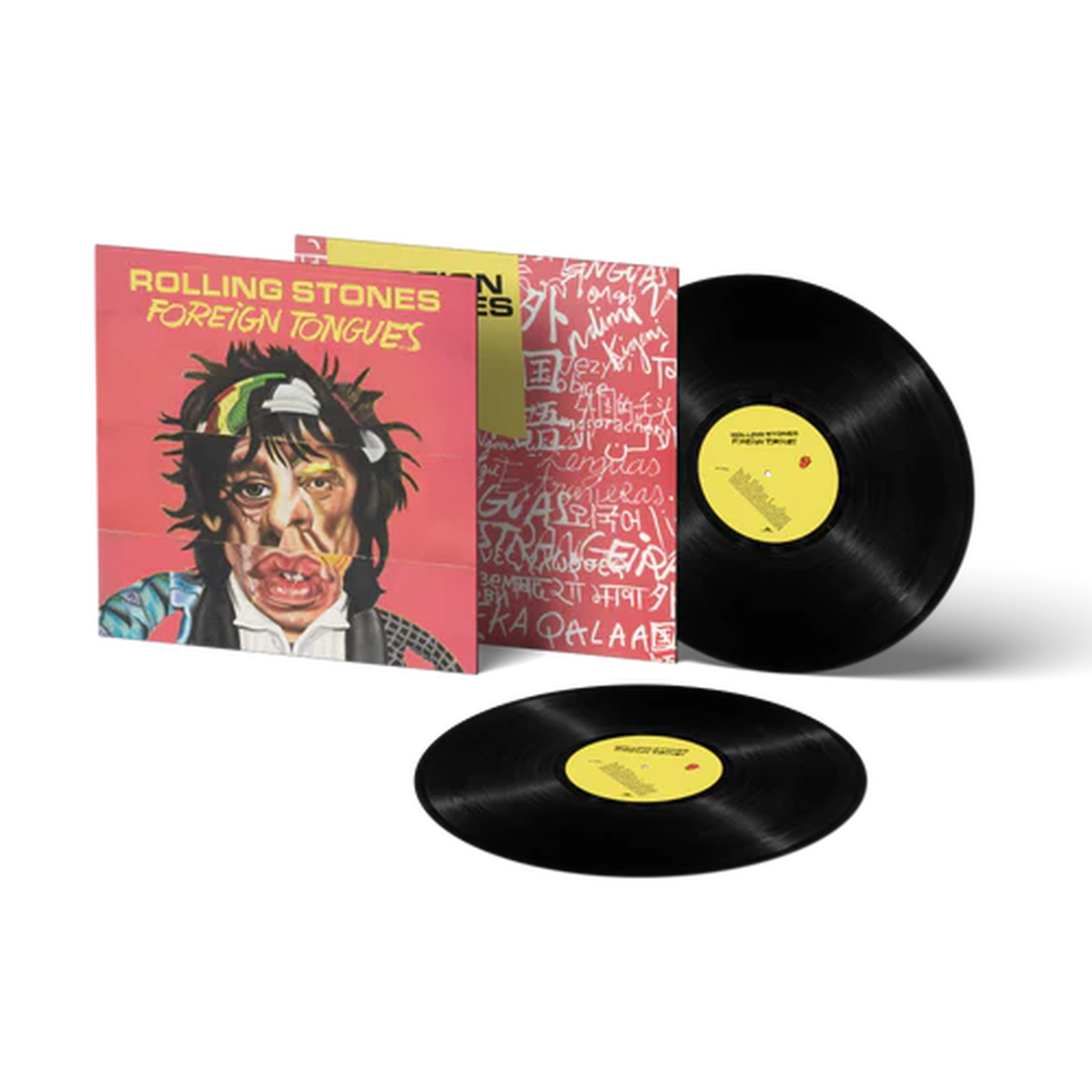 ROLLING STONES – FOREIGN TONGUES : BLACK 2LP SET – LP