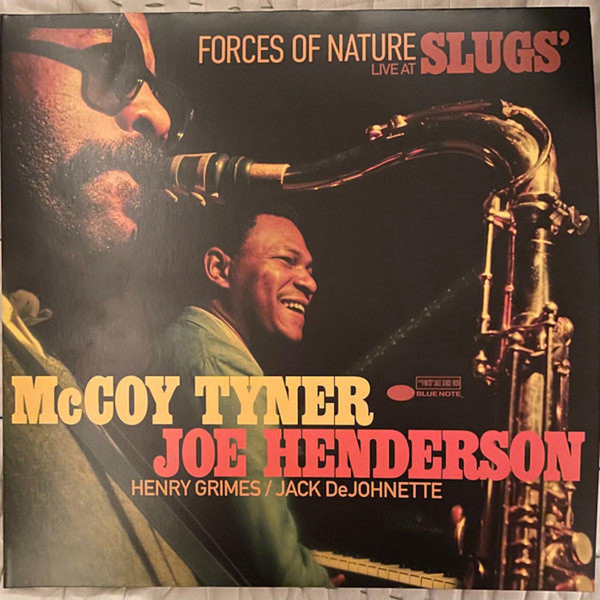 TYNER, MCCOY / JOE HENDERSON – FORCES OF NATURE : LIVE AT SLUGS (2LP) – LP