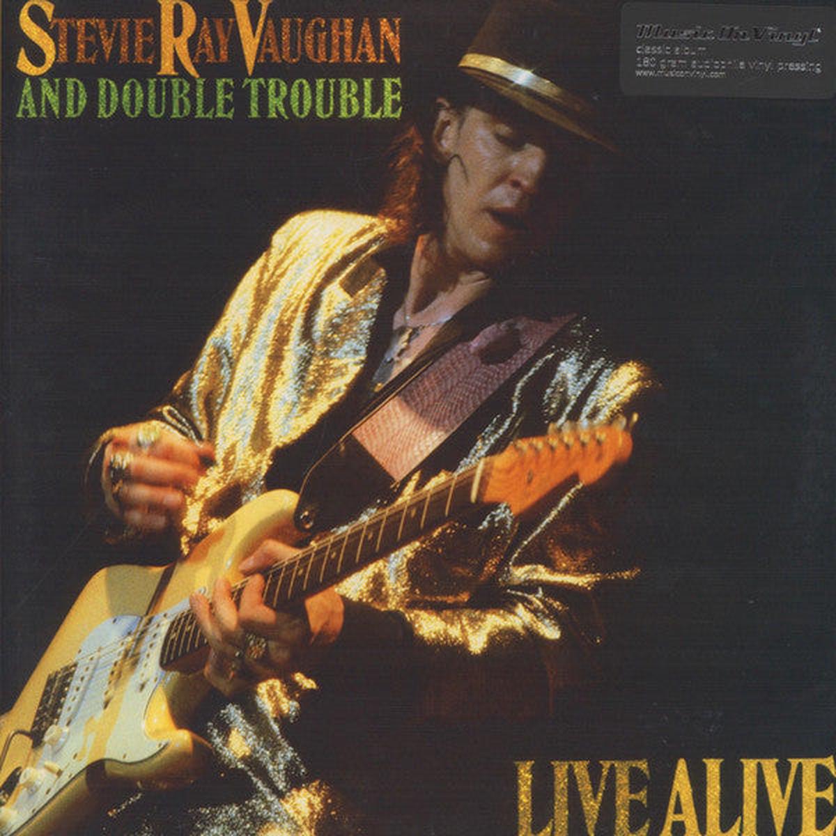 VAUGHAN, STEVIE RAY – LIVE ALIVE : 2LP 180 GRAM AUDIOPHILE – LP