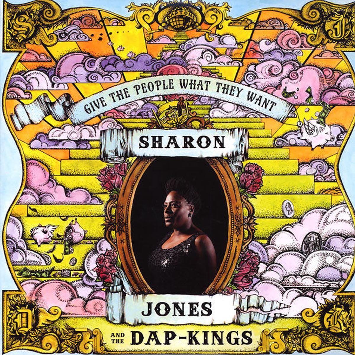 JONES, SHARON & THE DAP-KINGS – GIVE THE PEOPLE WHAT THEY WANT : STEREO – LP