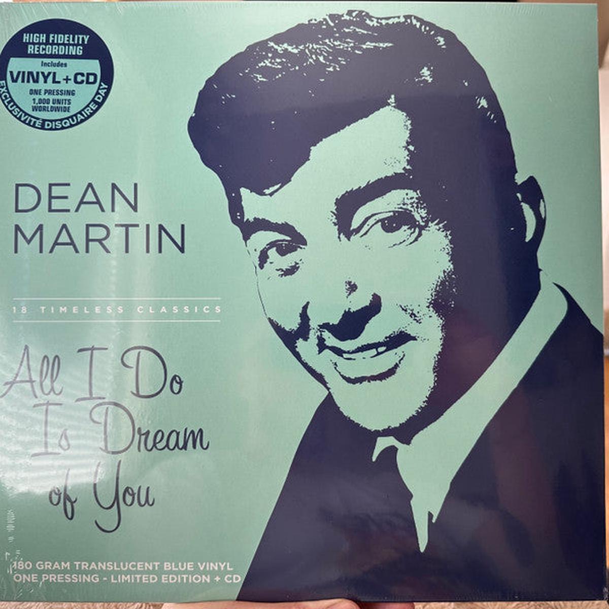 MARTIN, DEAN – ALL I DO IS DREAM OF YOU: BLUE VINYL+CD – LP