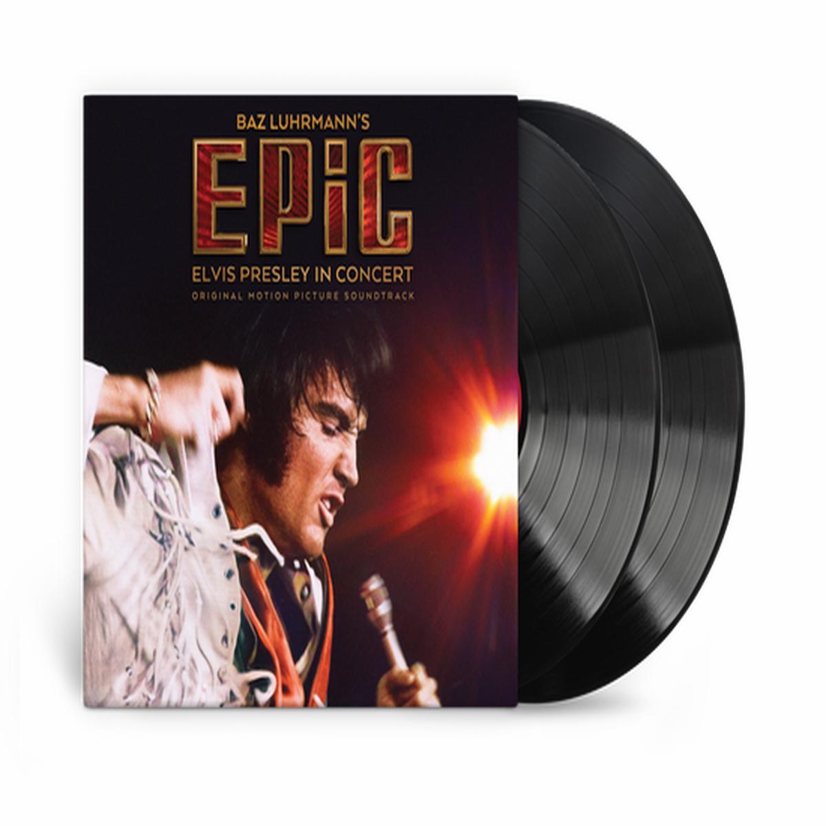 PRESLEY, ELVIS – EPIC: ELVIS PRESLEY IN CONCERT : 2LP SET – LP