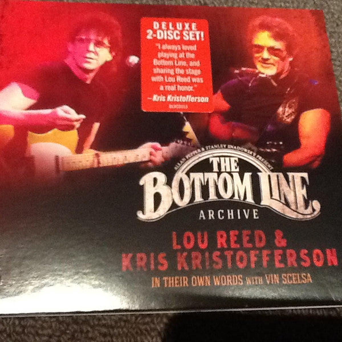 REED, LOU / KRIS KISTOFFERSON – IN THEIR OWN WORDS : BOTTOMLINE 2CD – CD
