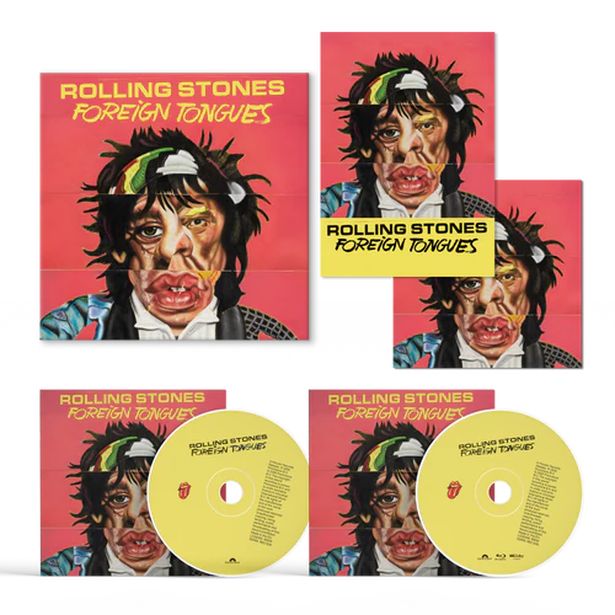 ROLLING STONES – FOREIGN TONGUES : CD + BLU-RAY AUDIO – CD