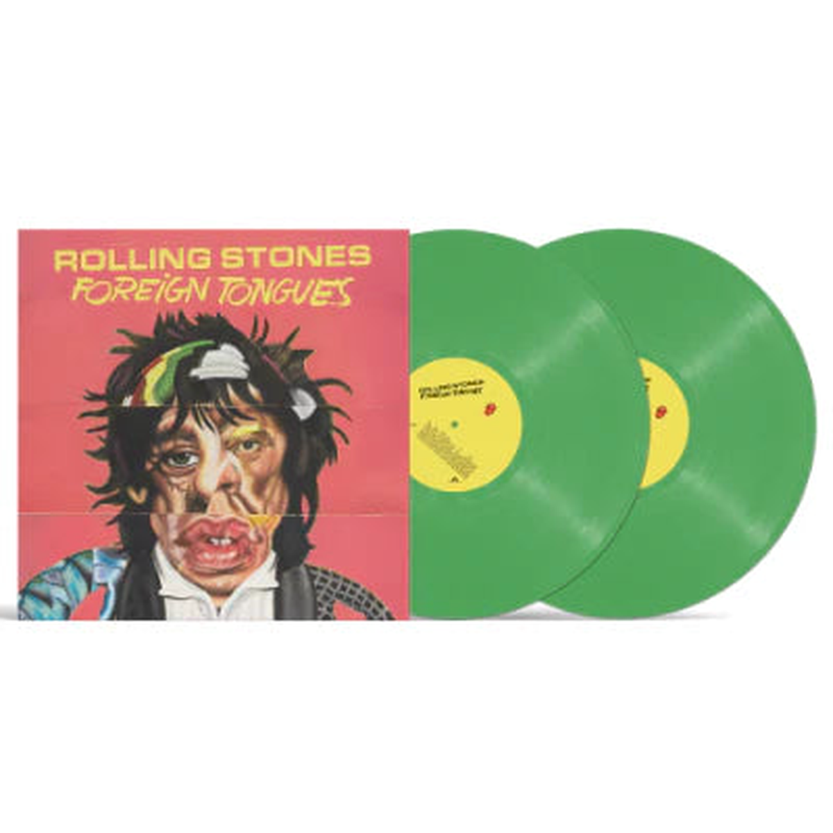 ROLLING STONES – FOREIGN TONGUES : GREEN 2LP SET – LP