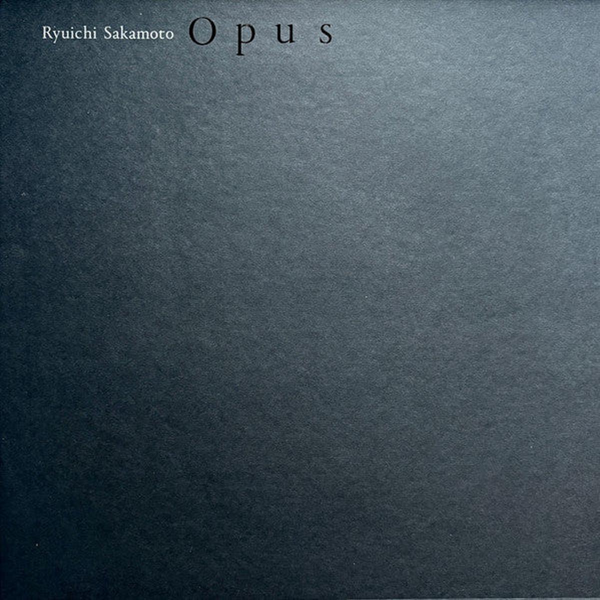 SAKAMOTO, RYUICHI – OPUS : 4LP VINYL BOX SET (45RPM) – LP