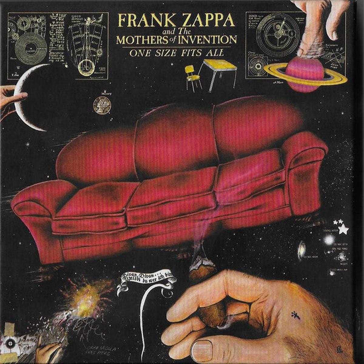 ZAPPA, FRANK – ONE SIZE FITS ALL : 4CD + BLU-RAY – CD
