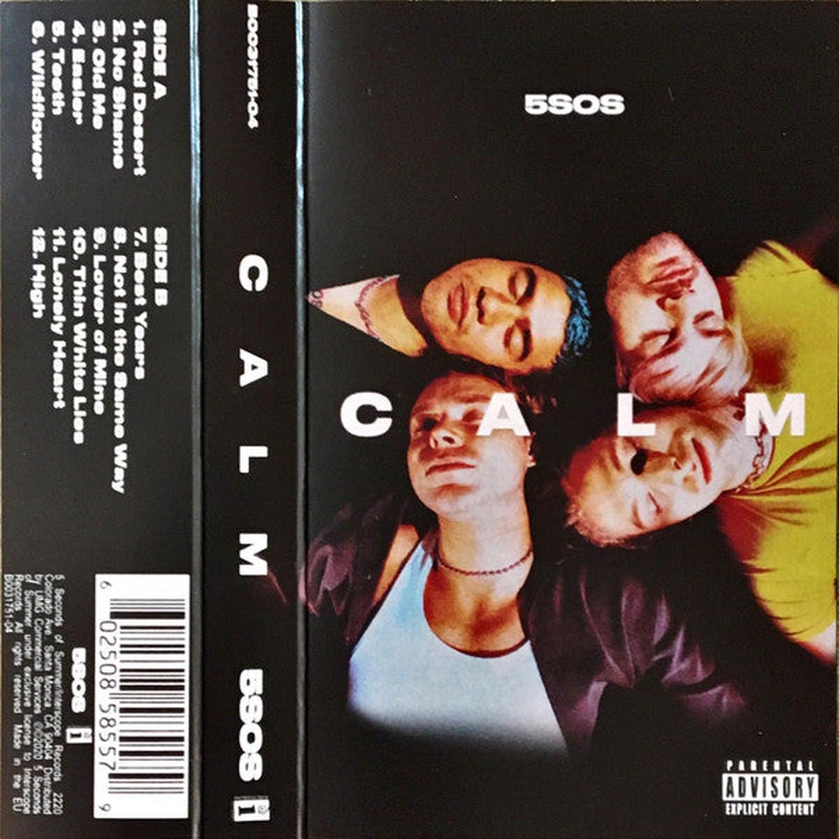 5 SECONDS OF SUMMER – CALM : NEON PINK (CASSETTE) – CS