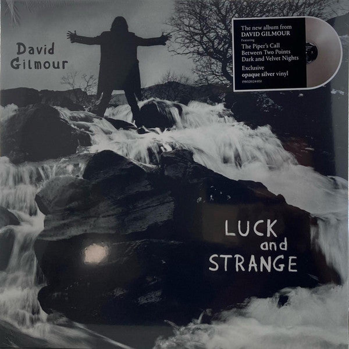 GILMOUR, DAVID – LUCK & STRANGE : SILVER VINYL – LP