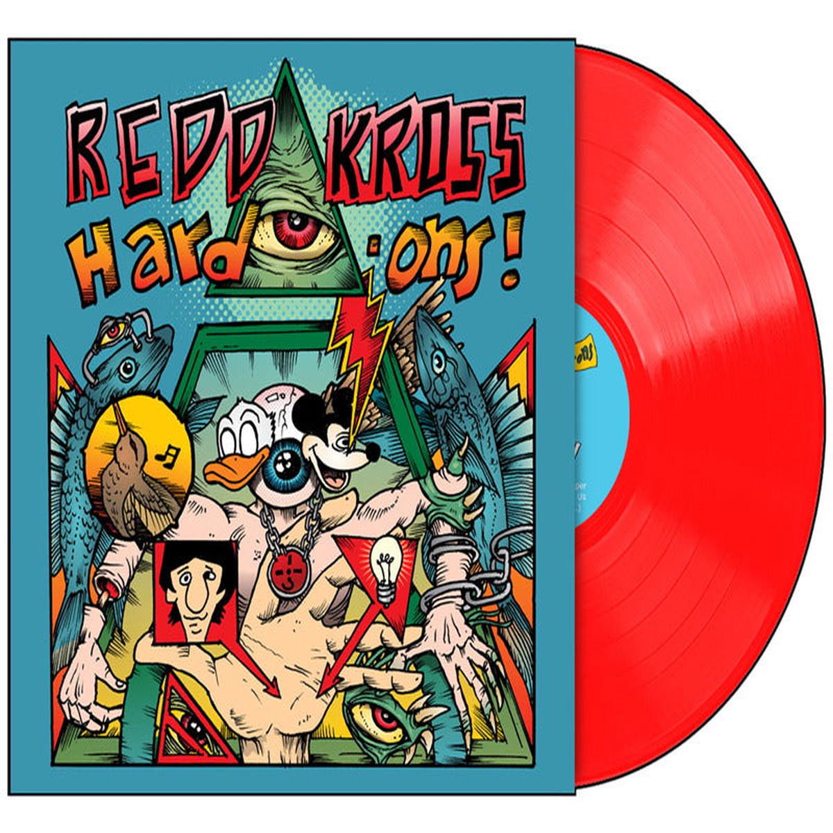 REDD KROSS/ HARD-ONS – AUSTRALIAN TOUR EP : OPAQUE RED VINYL – LP