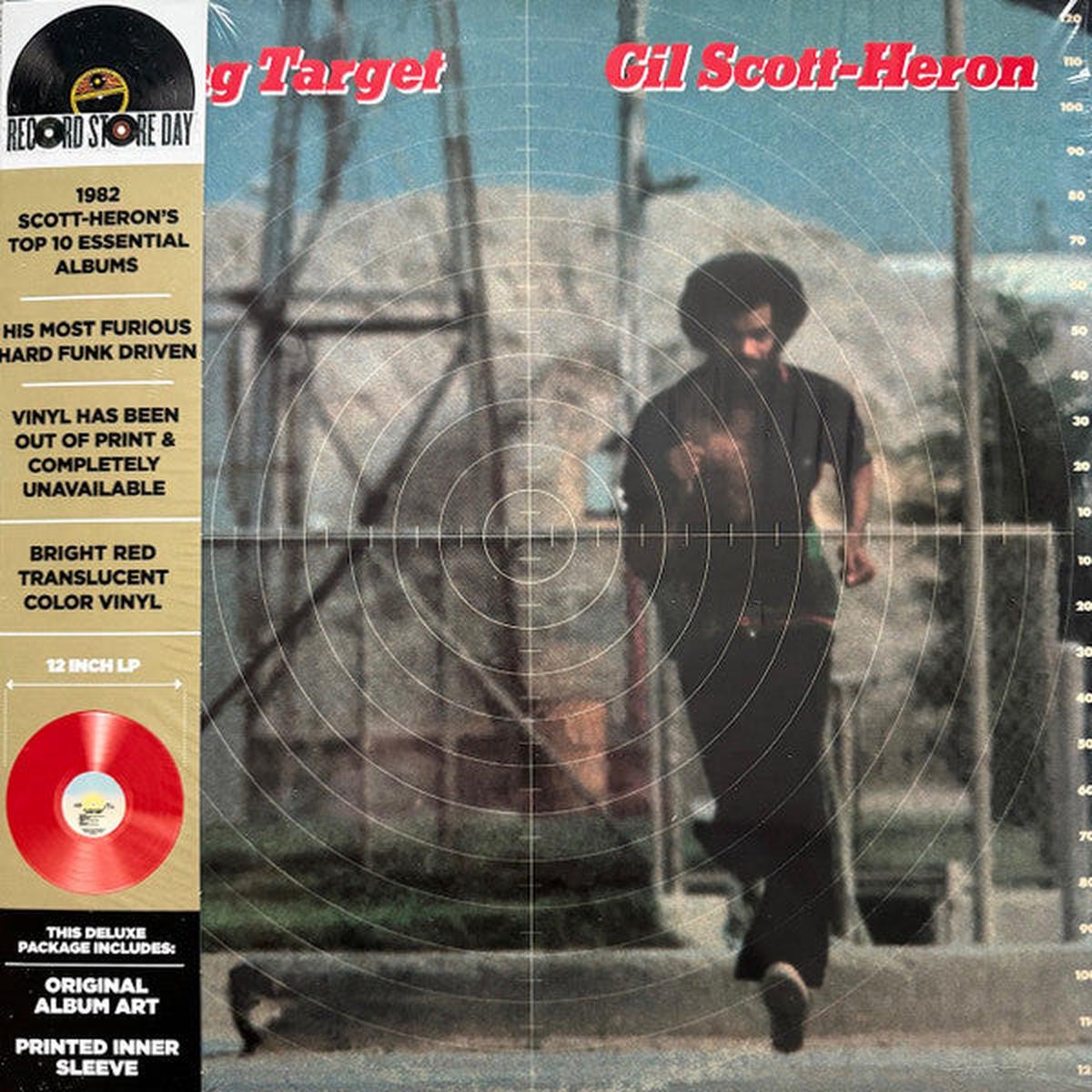 SCOTT-HERON, GIL – MOVING TARGET : RED VINYL – LP