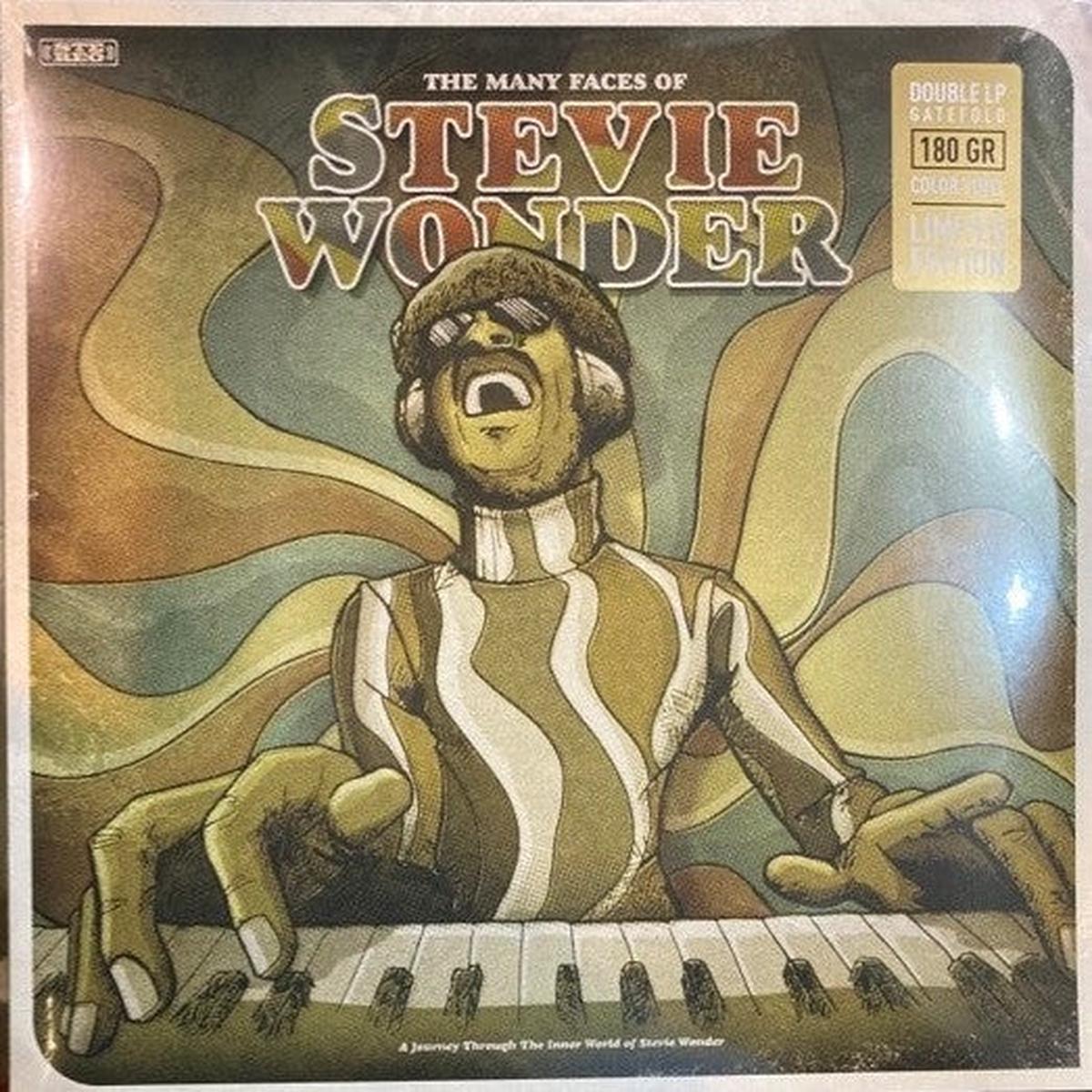 WONDER, STEVIE / VARIOUS – MANY FACES OF : 2LP BROWN VINYL – LP
