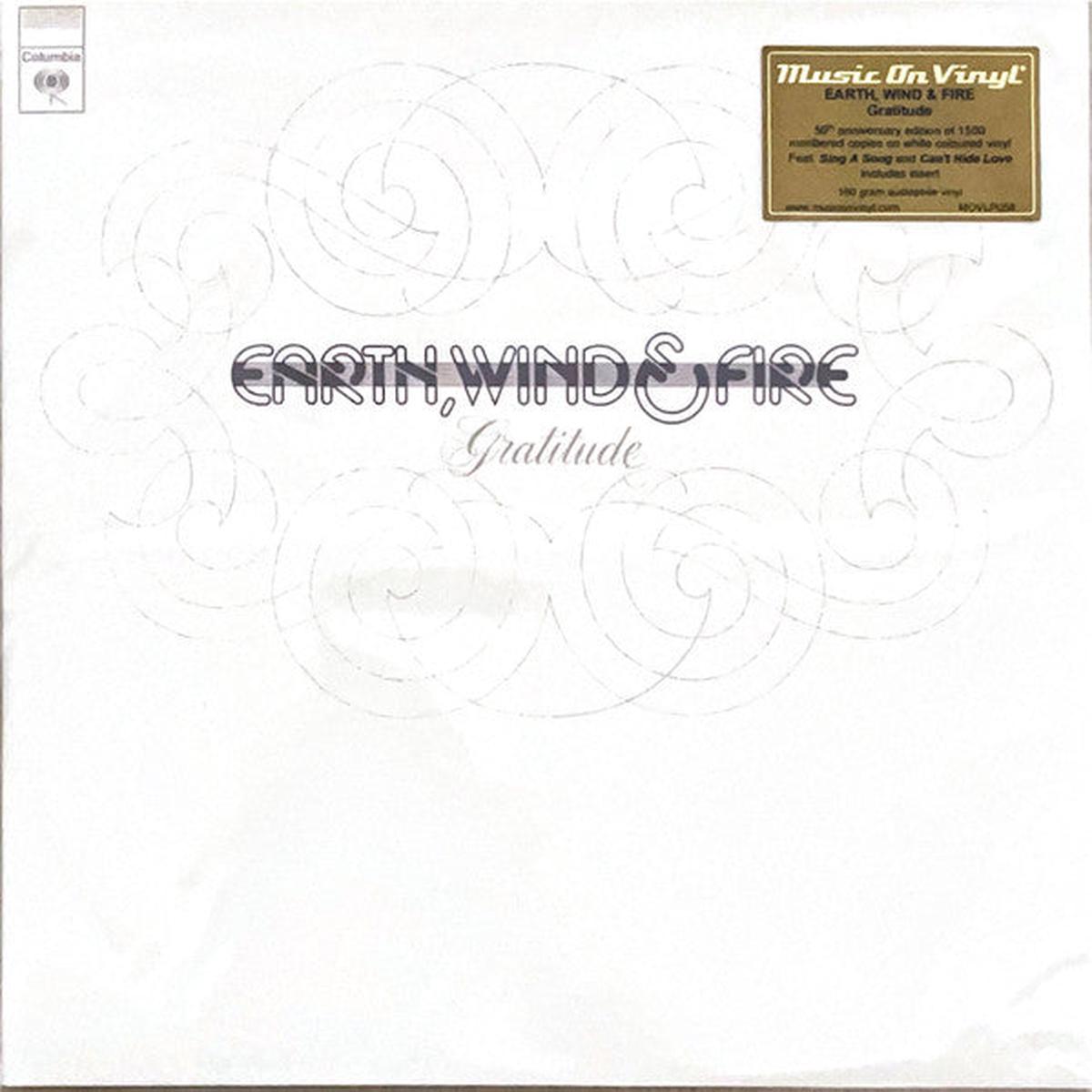 EARTH WIND & FIRE – GRATITUDE : WHITE 2LP SET (180-GRAM) – LP