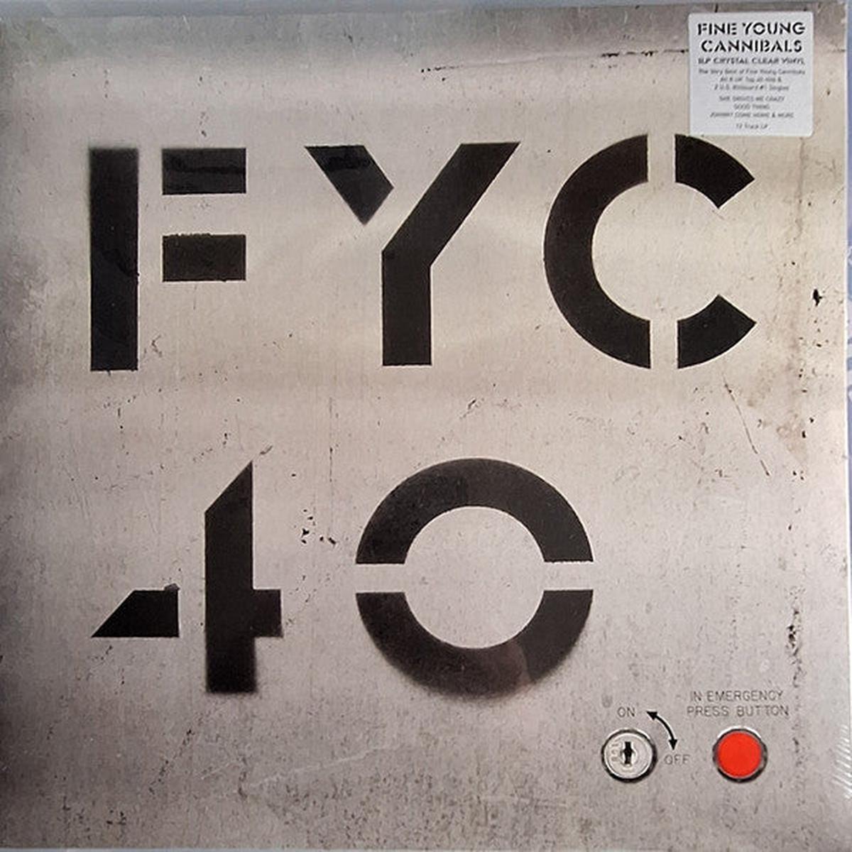 FINE YOUNG CANNIBALS – FYC40 : CRYSTAL CLEAR VINYL – LP