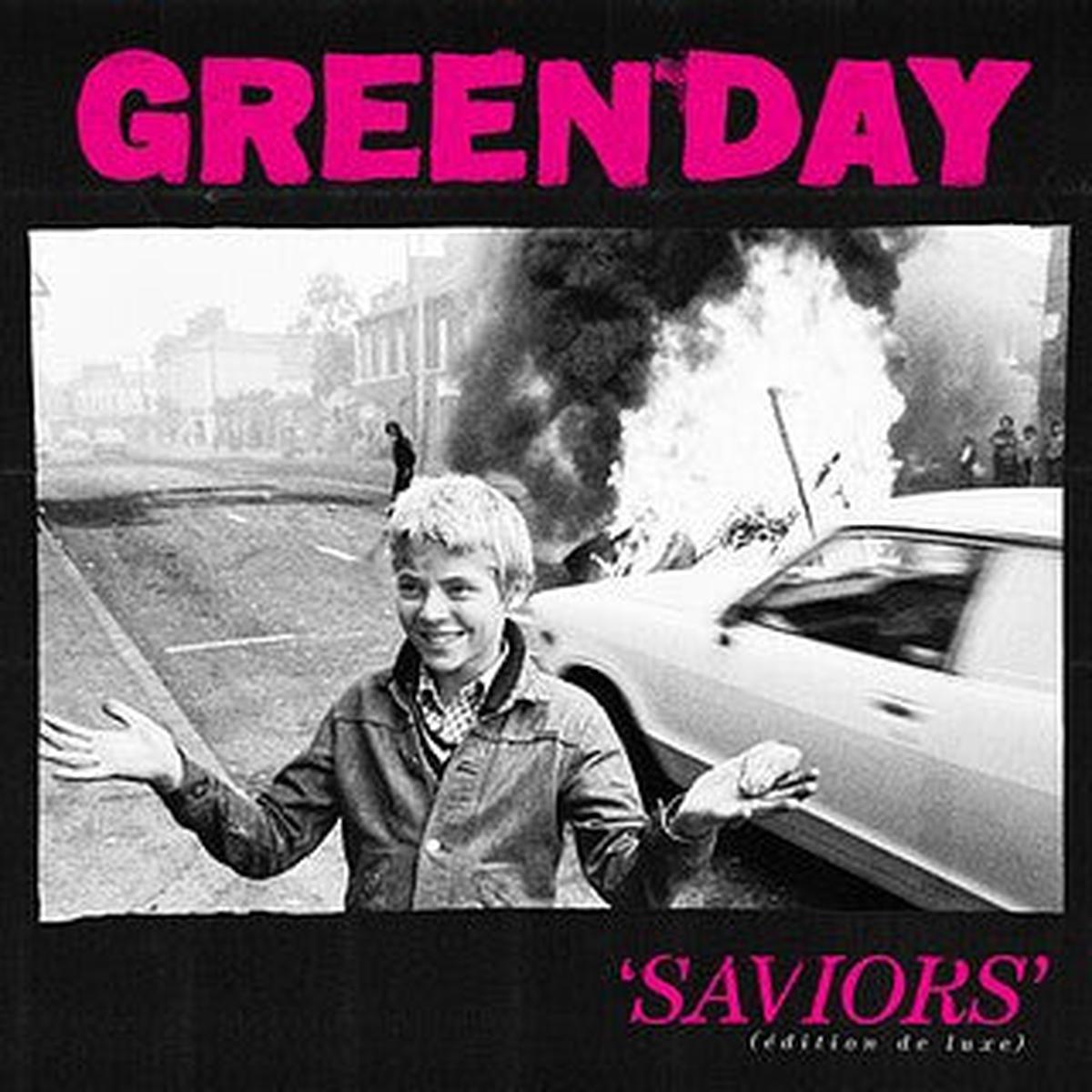 GREEN DAY – SAVIORS : 7 BONUS (CLEAR + SPLATTER) – LP