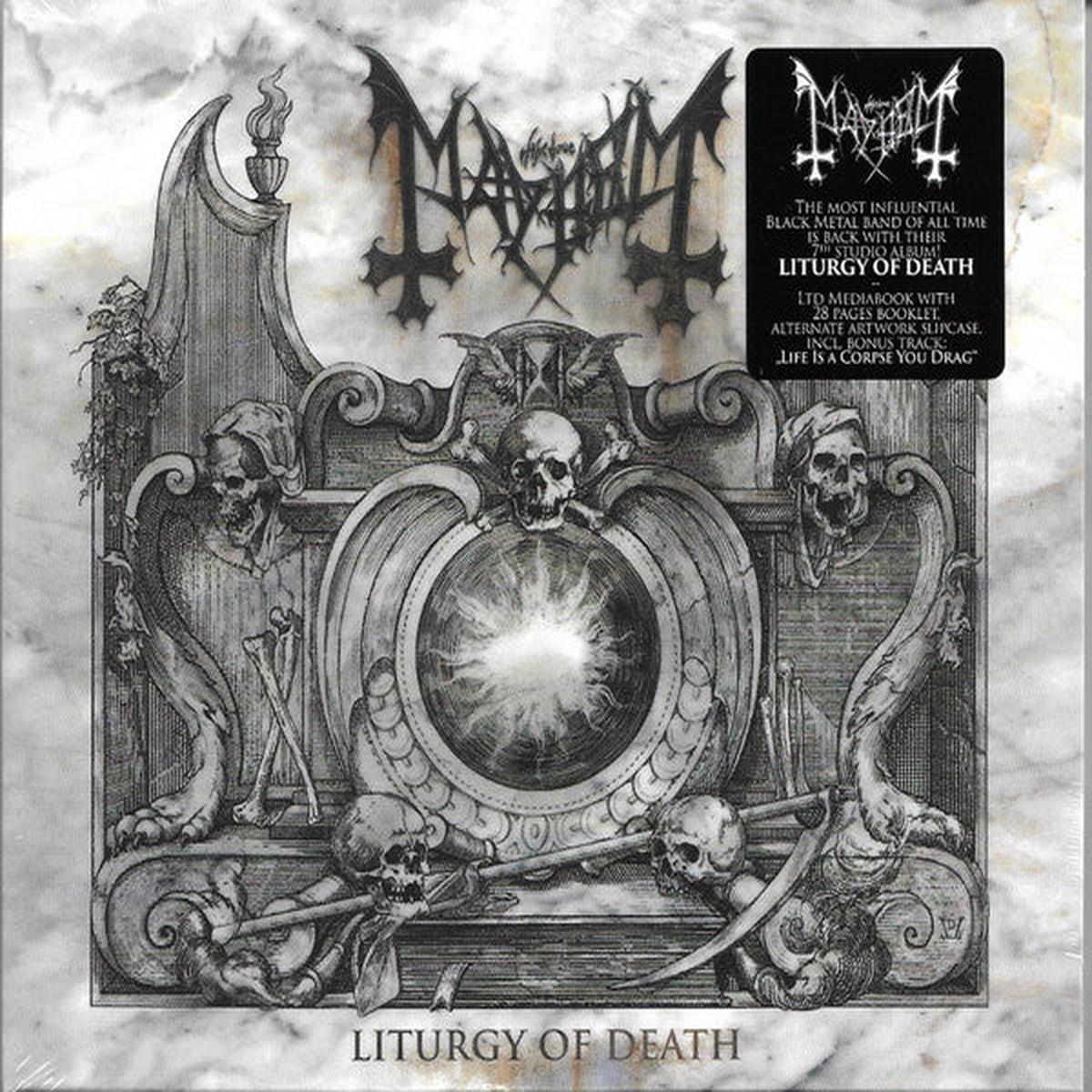 MAYHEM – LITURGY OF DEATH: MEDIABOOK EDITION + 1 – CD