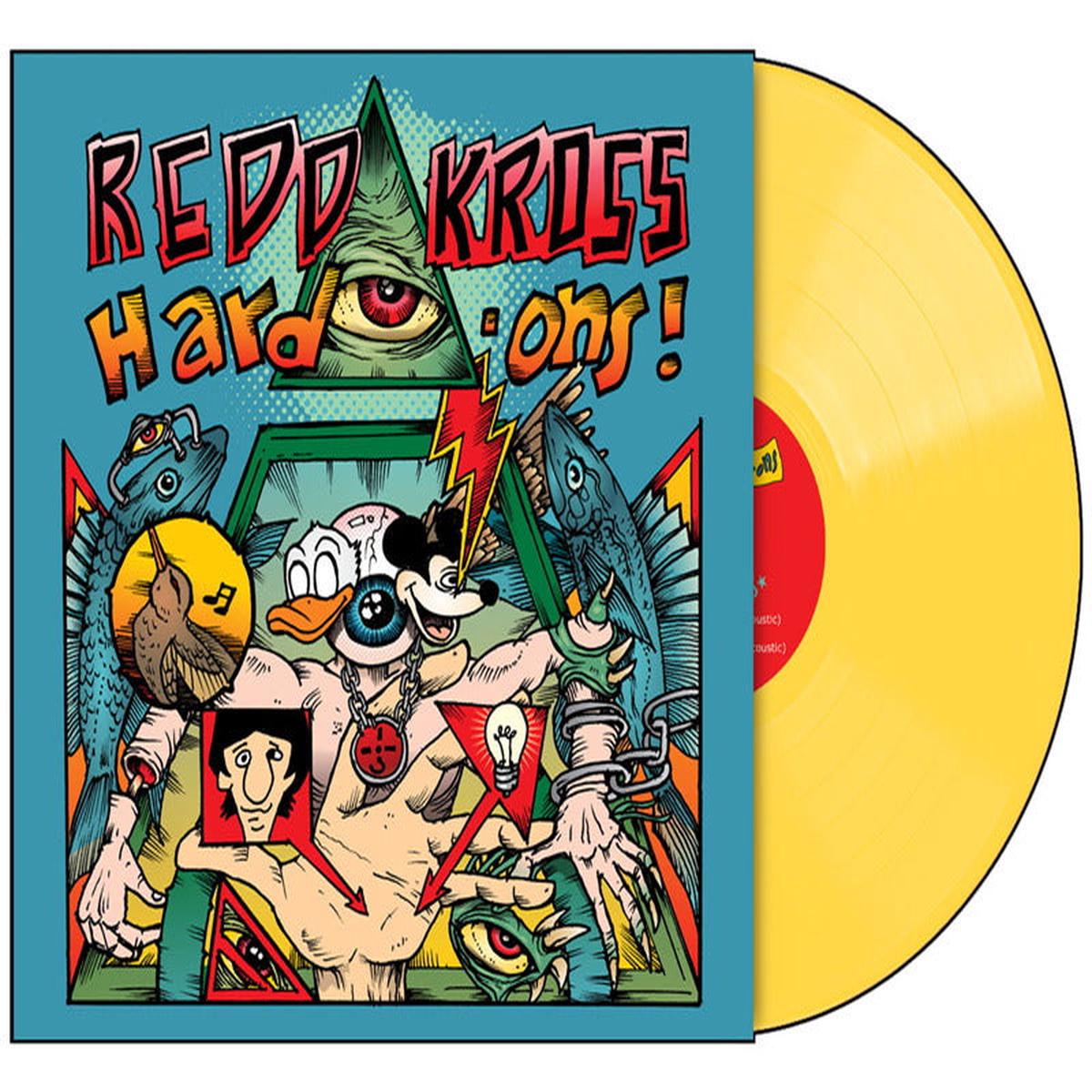 REDD KROSS/ HARD-ONS – AUSTRALIAN TOUR EP : OPAQUE YELLOW VINYL – LP
