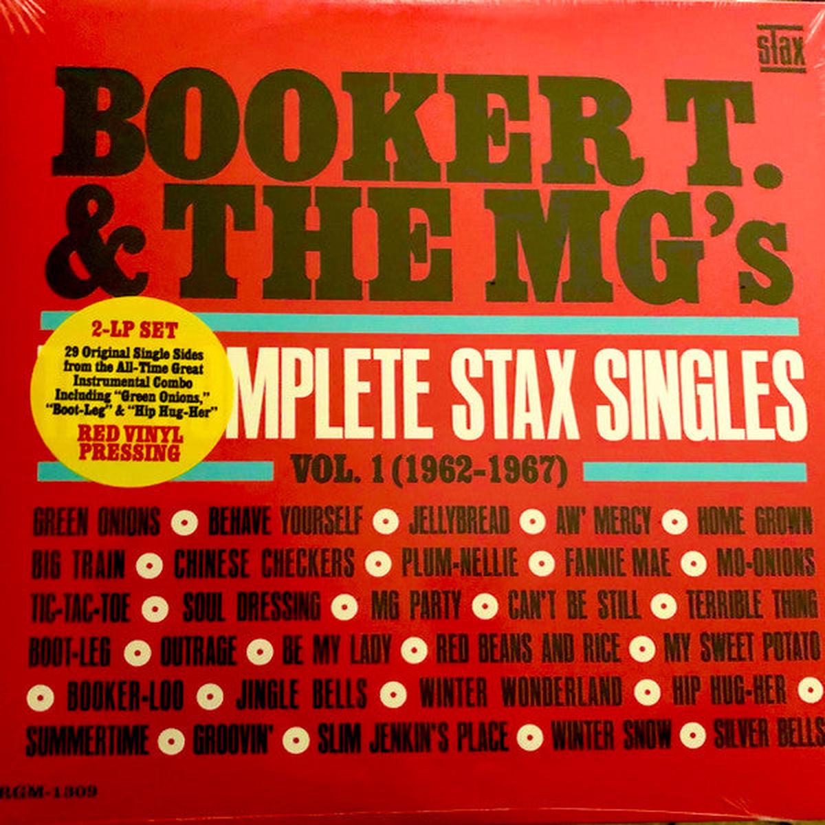 BOOKER T. & THE MGS – COMPLETE STAX SINGLES VOL. 1: RED 2LP – LP