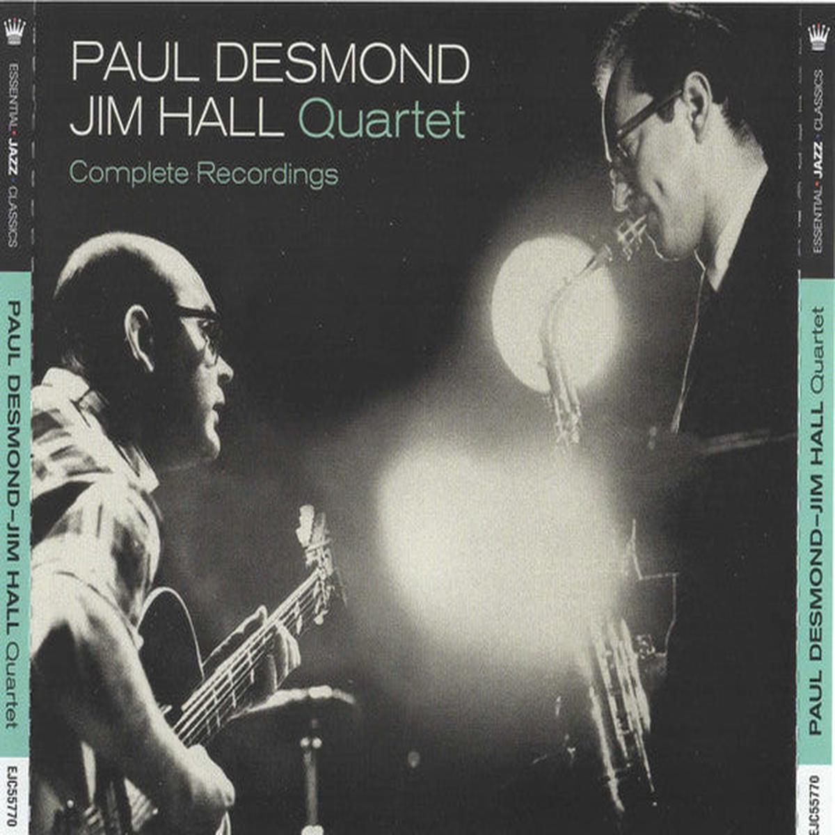 DESMOND, PAUL / JIM HALL QUARTET – COMPLETE RECORDINGS : 4CD SET – CD