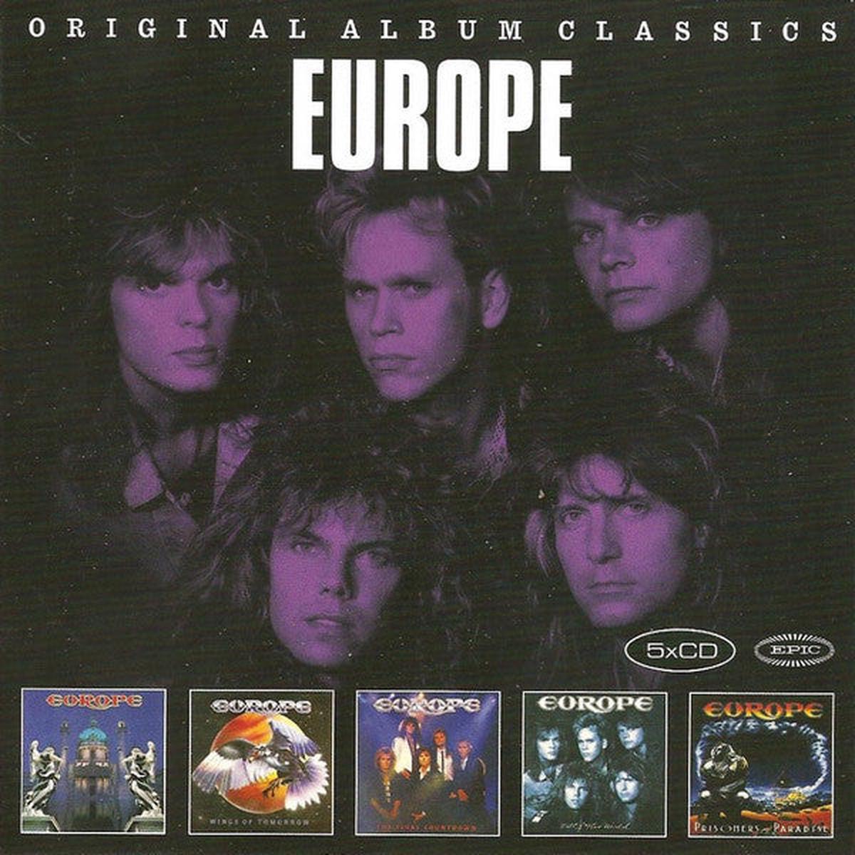EUROPE – ORIGINAL ALBUM CLASSICS (5CD) – CD