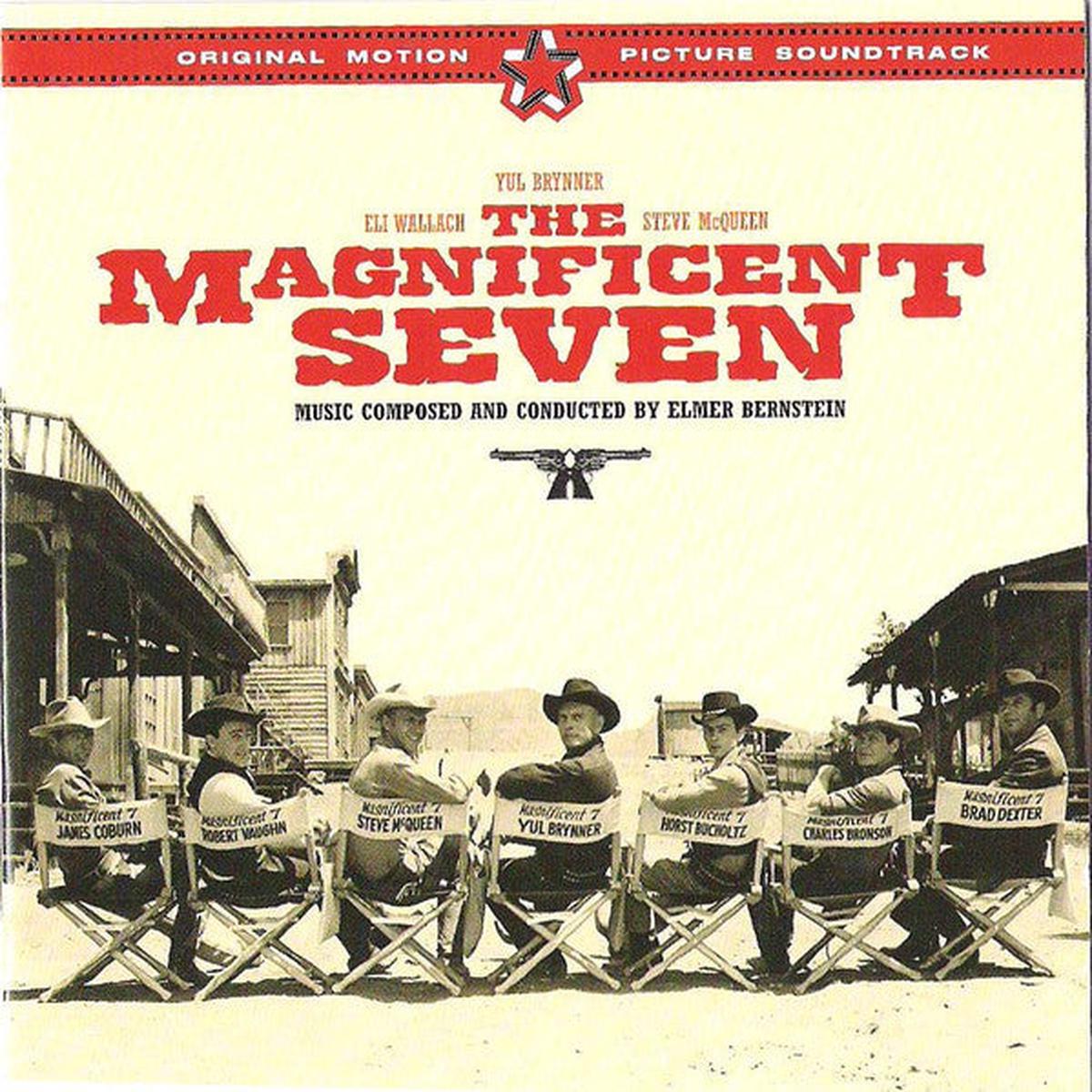 MAGNIFICENT SEVEN (1960) – SOUNDTRACK : 27 TRACKS – CD