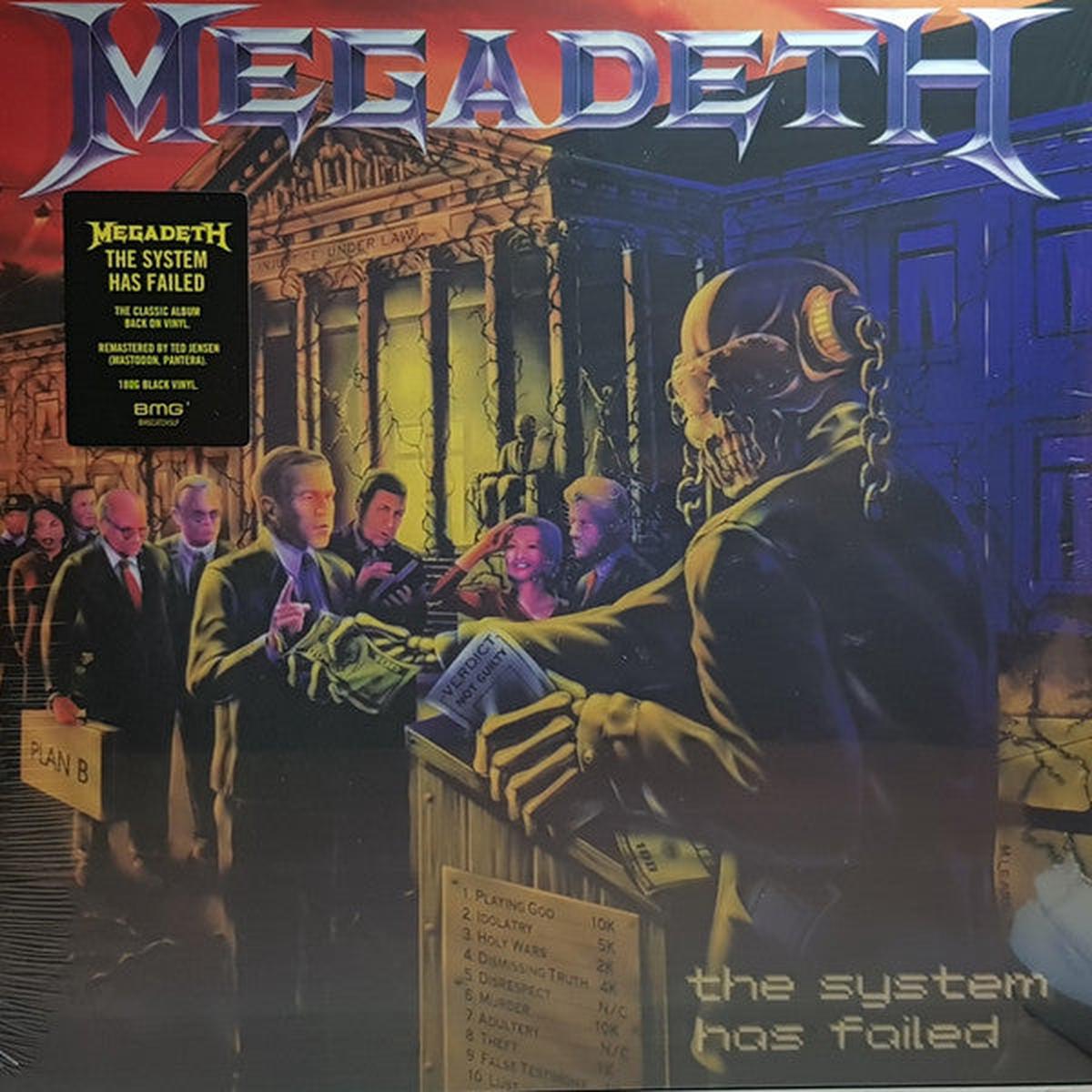 MEGADETH – SYSTEM HAS FAILED: 2026 REISSUE – LP
