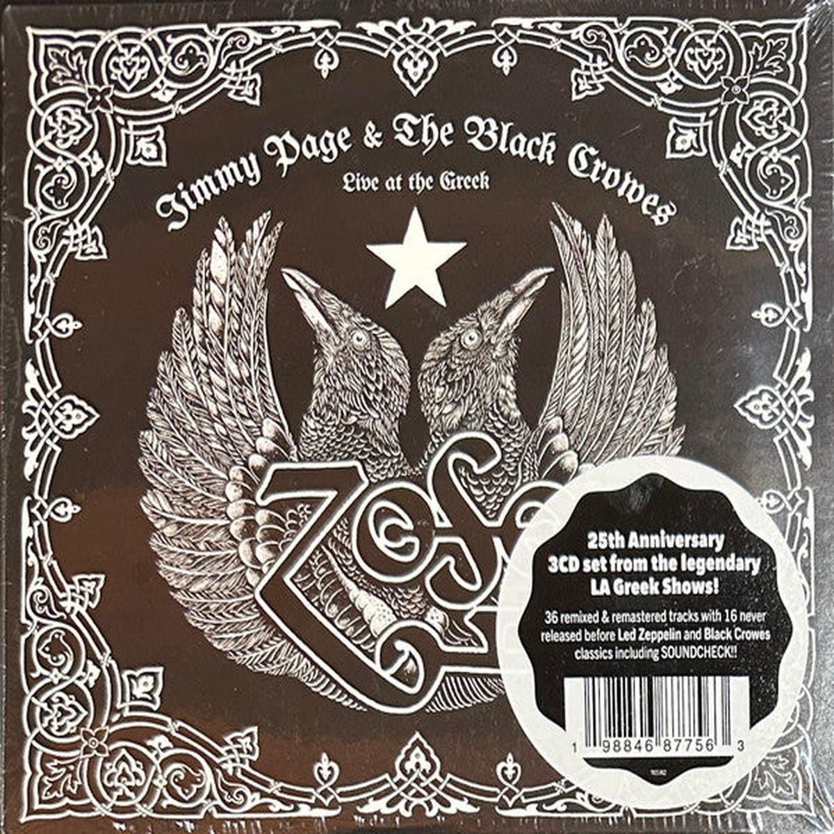 PAGE, JIMMY / BLACK CROWES – LIVE AT THE GREEK : 3CD EXPANDED EDITION – CD