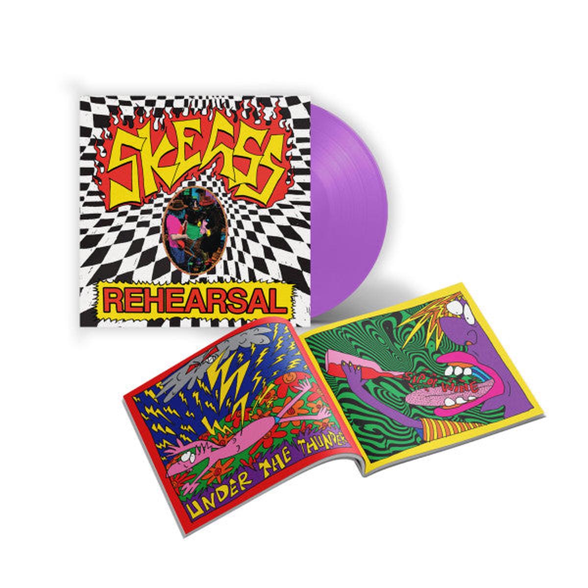 SKEGSS – REHEARSAL : PURPLE VINYL – LP