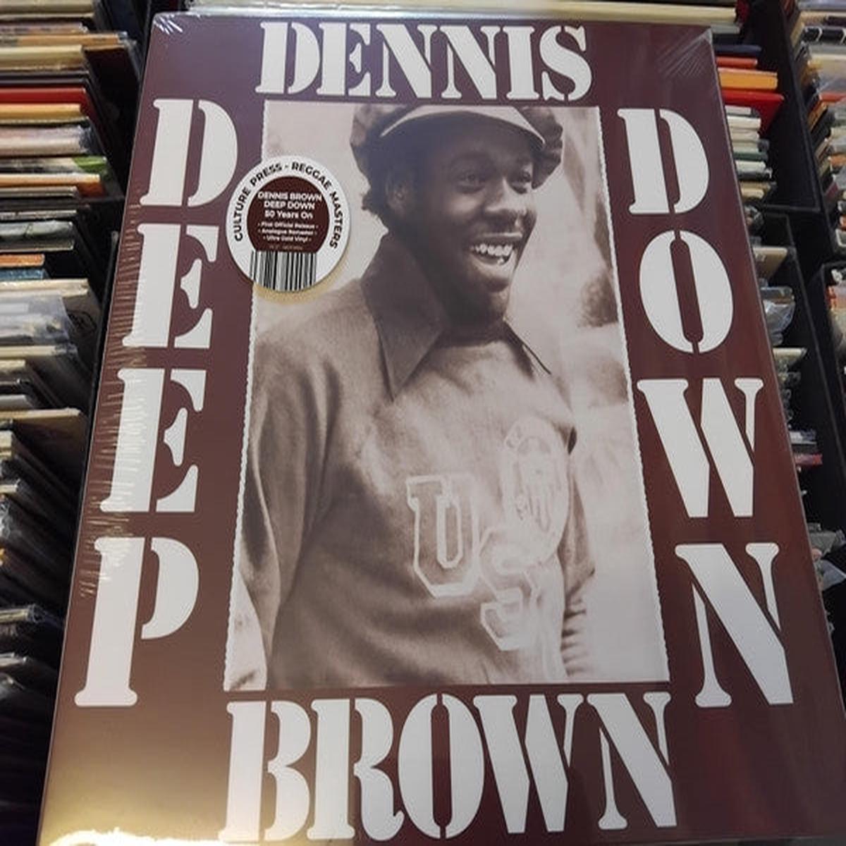 BROWN, DENNIS – DEEP DOWN : ULTRA GOLD VINYL – LP
