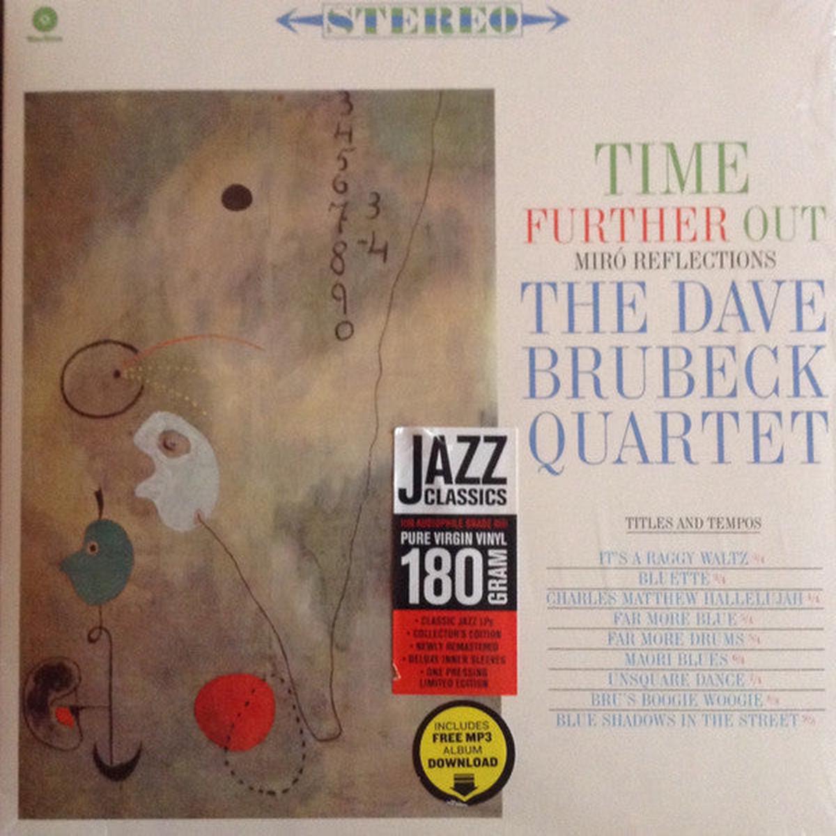 BRUBECK, DAVE – TIME FURTHER OUT + 1 BONUS : 180 GRAM – LP
