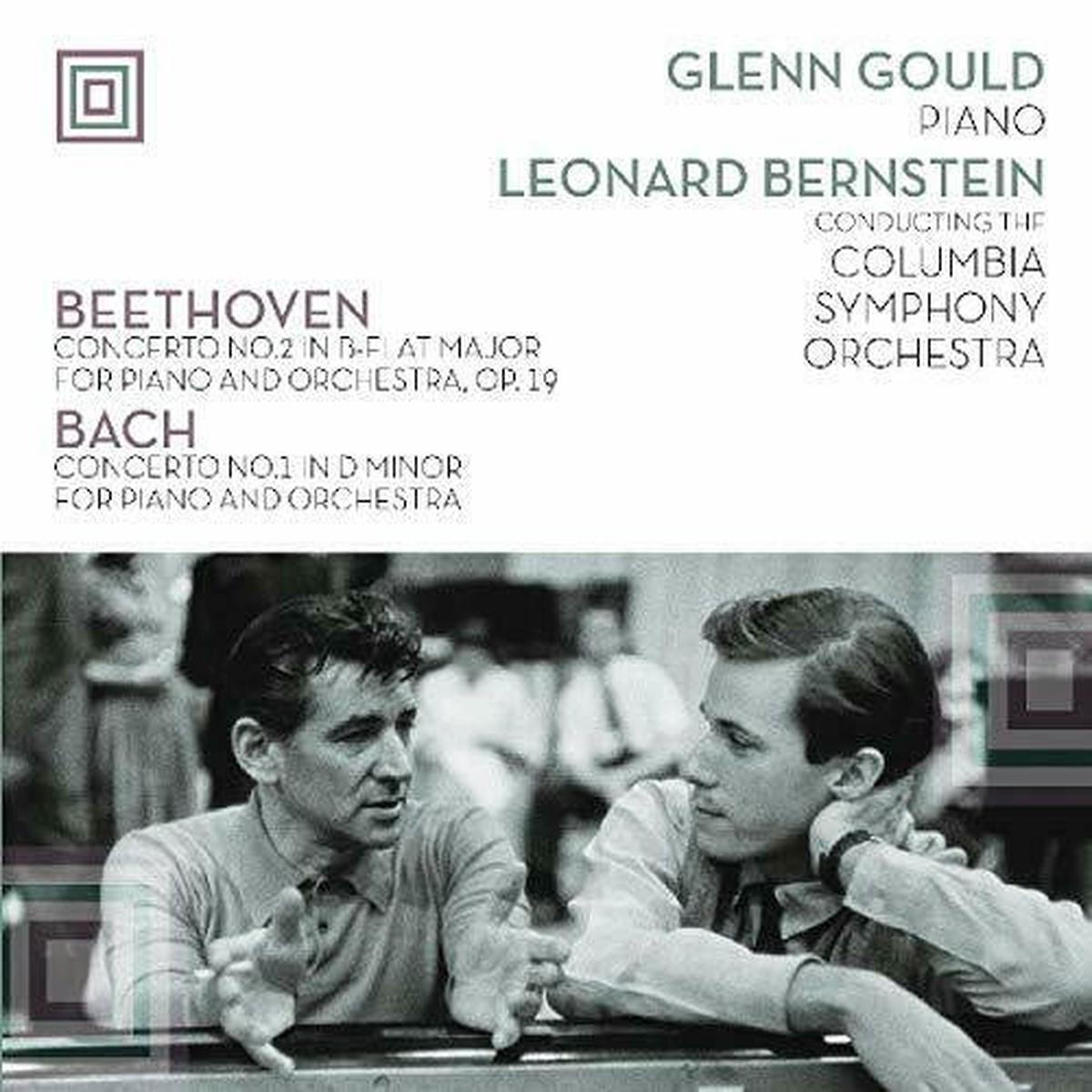 GOULD, GLENN / BEETHOVEN – BEETHOVEN CONCERTO NO 2 & CONCERTO NO 1 – LP