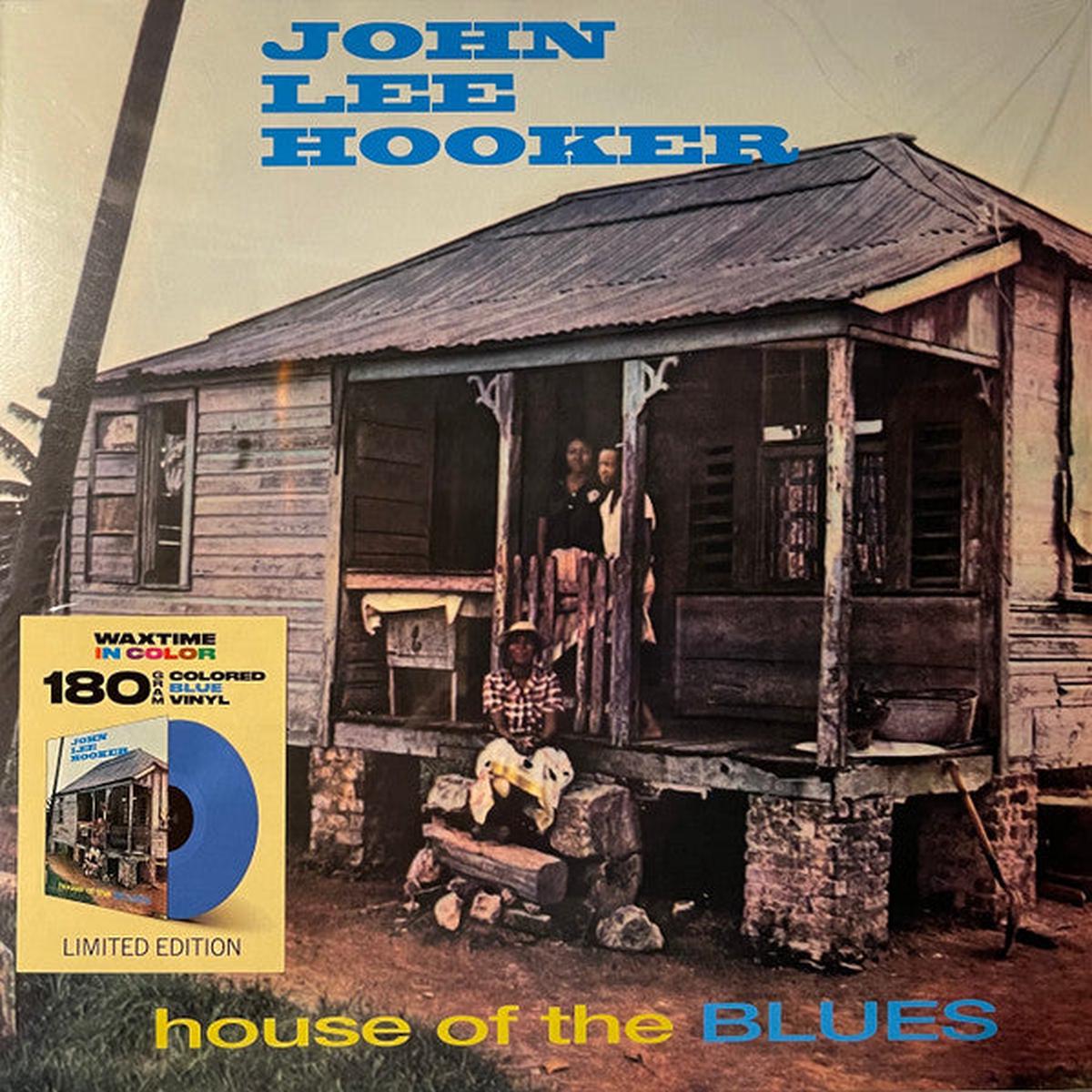 HOOKER, JOHN LEE – HOUSE OF THE BLUES : 2 BONUS (BLUE) – LP