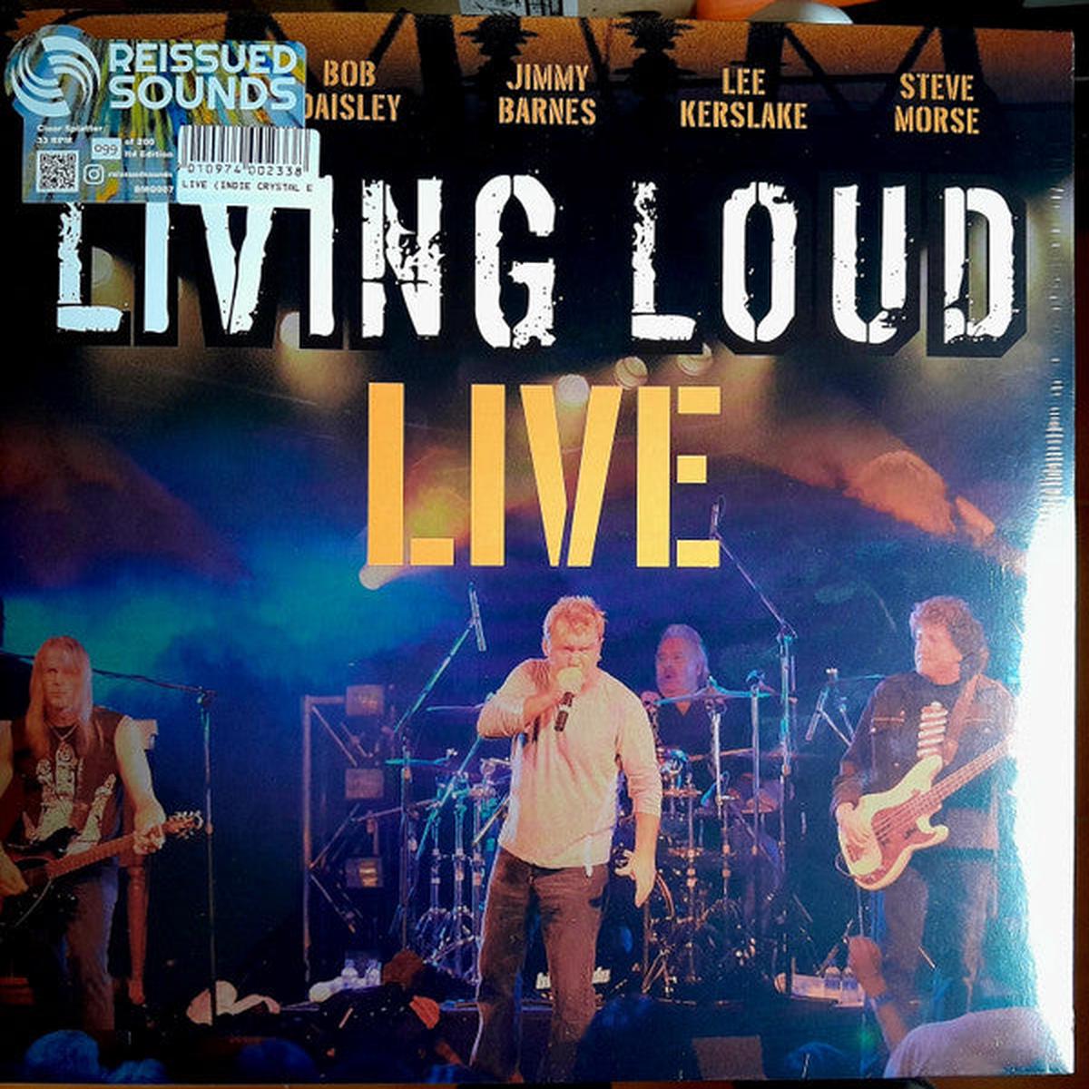 LIVING LOUD – LIVE : 2LP CRYSTAL SPLATTER – LP