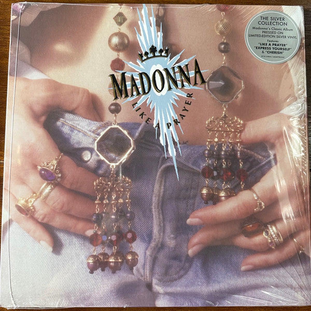 MADONNA – LIKE A PRAYER : SILVER VINYL (2024) – LP