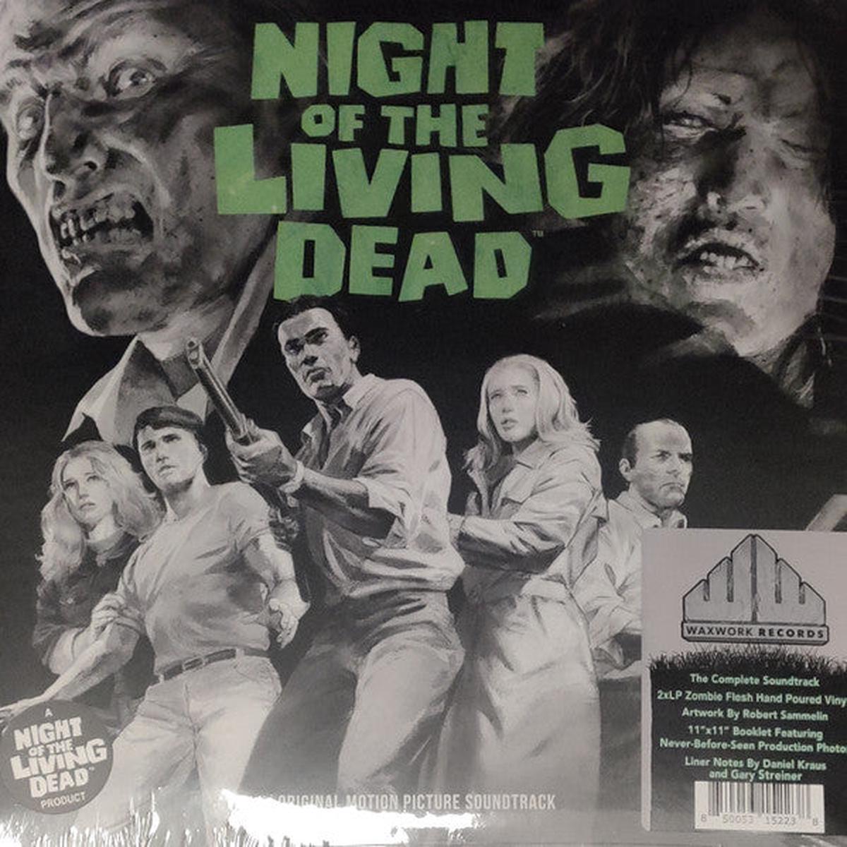 NIGHT OF THE LIVING DEAD (1968) – SOUNDTRACK : 2LP COLOURED VINYL – LP
