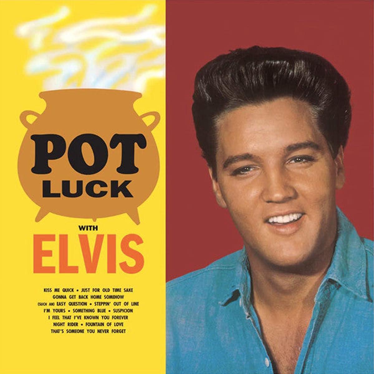 PRESLEY, ELVIS – POT LUCK : LIMITED RED VINYL – LP