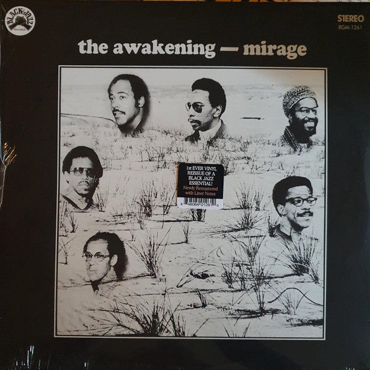AWAKENING – MIRAGE: BLUE/BLACK SWIRL – LP