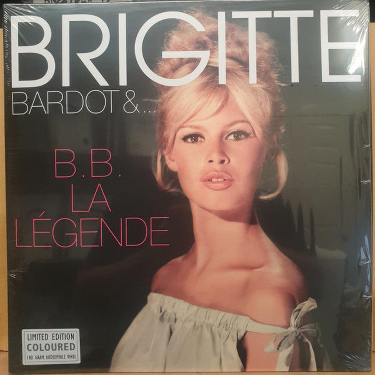 BARDOT, BRIGITTE – B.B. LA LEGENDE : TRANSPARENT MAGENTA – LP