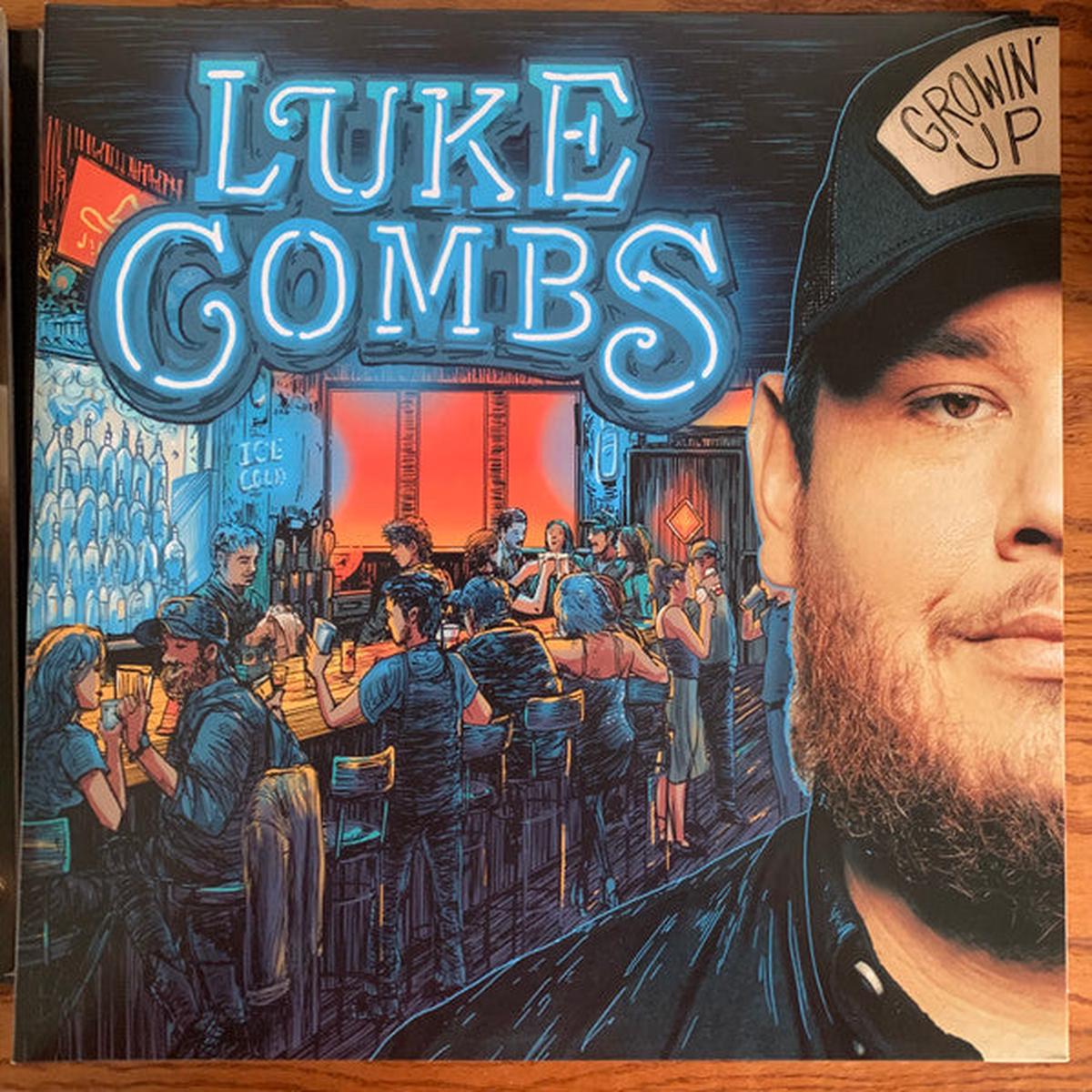 COMBS, LUKE – GROWIN’ UP – LP