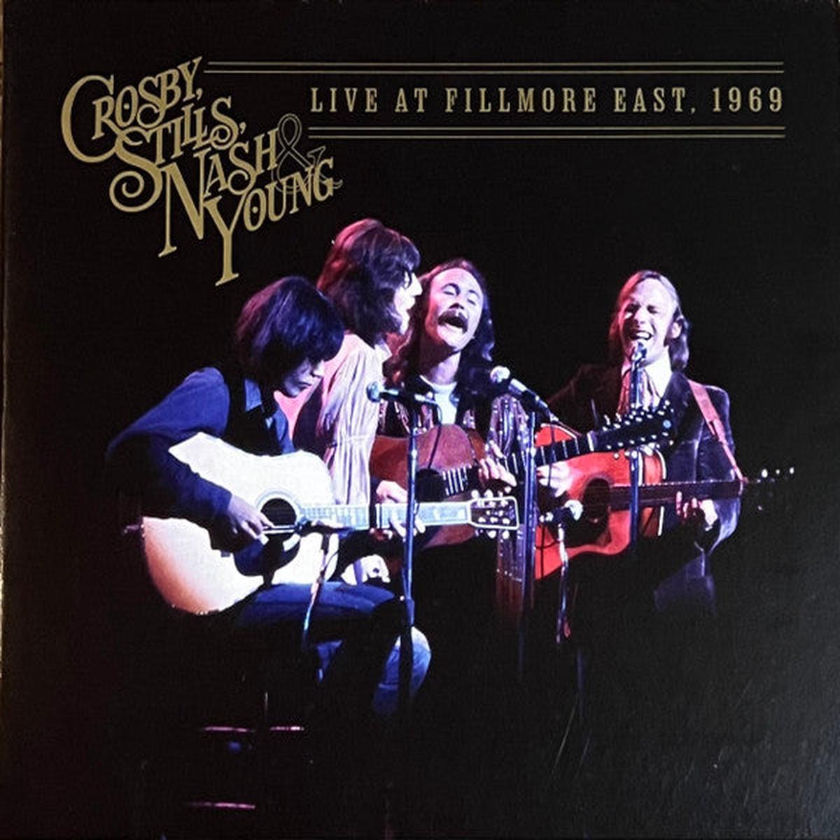 CROSBY STILLS NASH & YOUNG – LIVE AT FILLMORE EAST 1969 – CD
