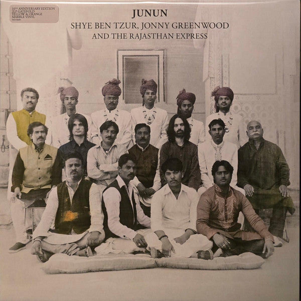 GREENWOOD, JONNY / SHYE BEN-TZUR – JUNUN: YELLOW/ORANGE MARBLE VINYL – LP