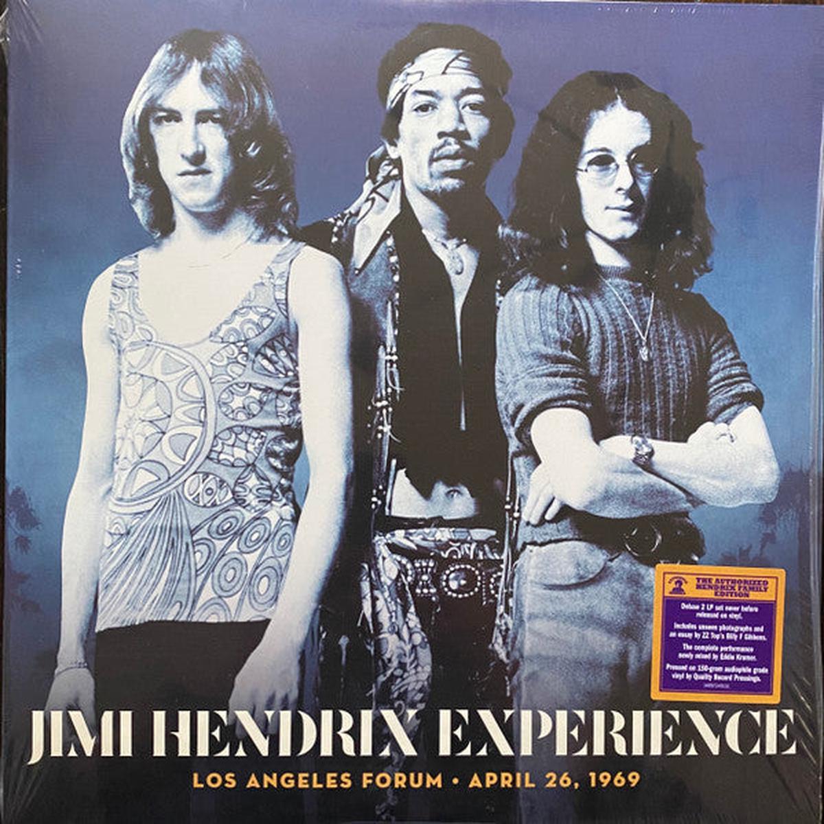 HENDRIX, JIMI EXPERIENCE – LOS ANGELES FORUM APRIL 26 1969 : 2LP – LP