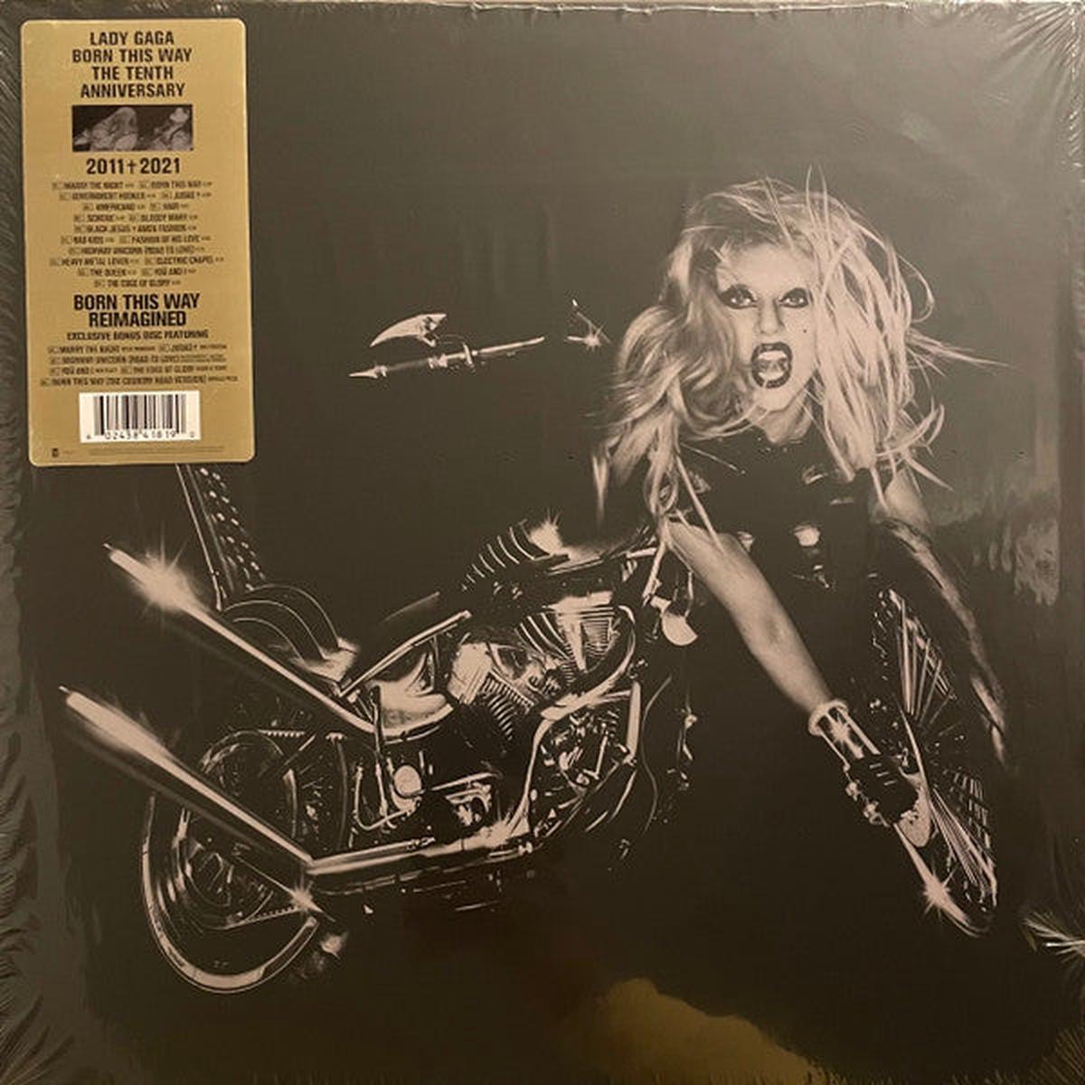 LADY GAGA – BORN THIS WAY + 6: 3LP 10TH ANNIVERSARY – LP
