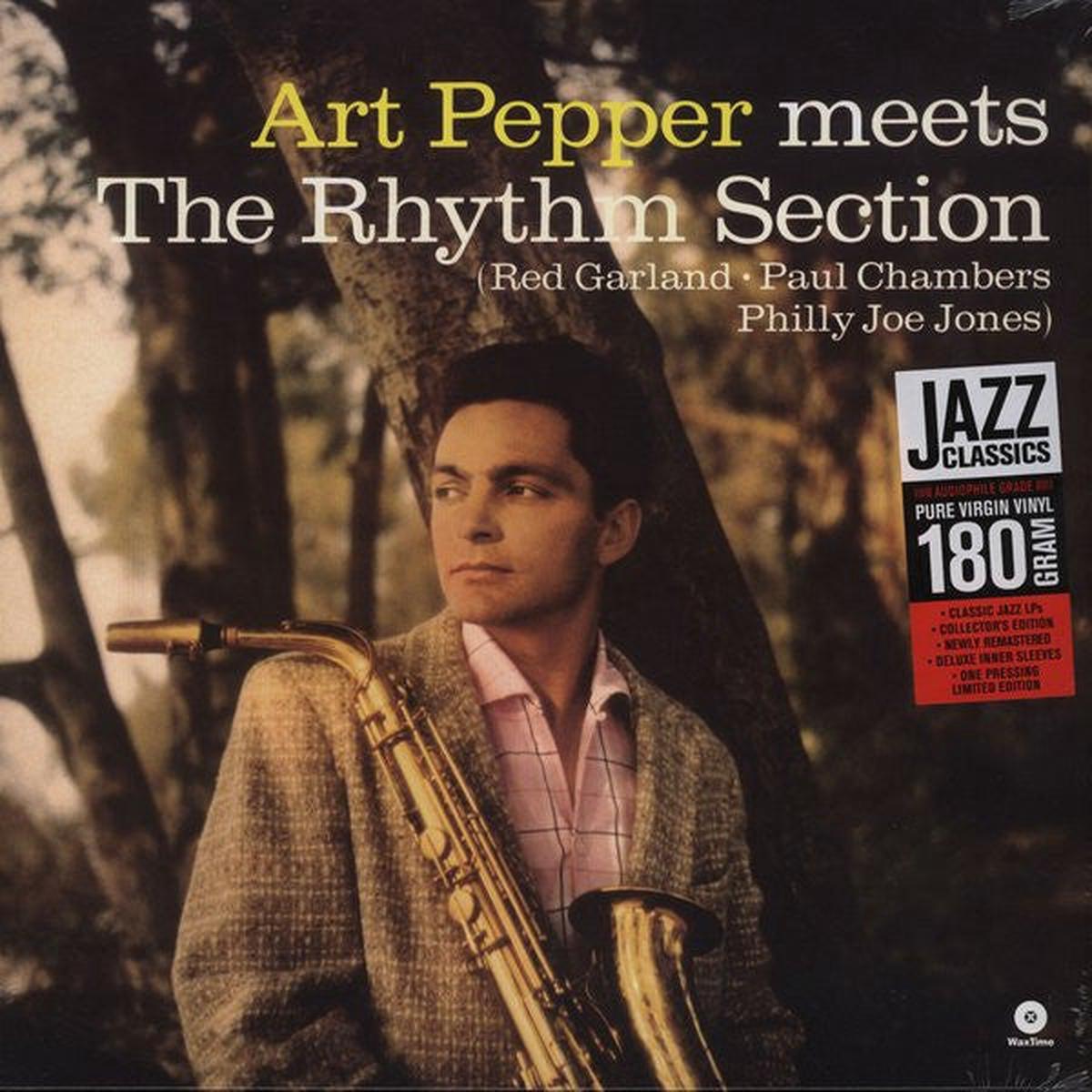 PEPPER, ART – MEETS THE RHYTHM SECTION : YELLOW VINYL – LP