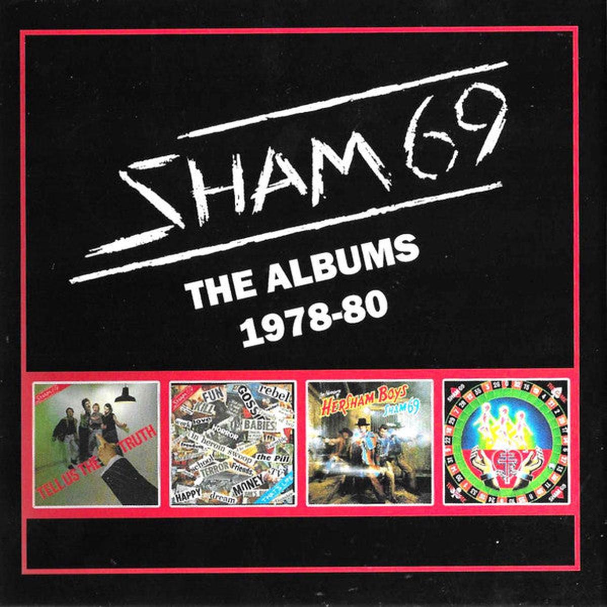 SHAM 69 – ALBUMS 1978-80: 4CD SET – CD