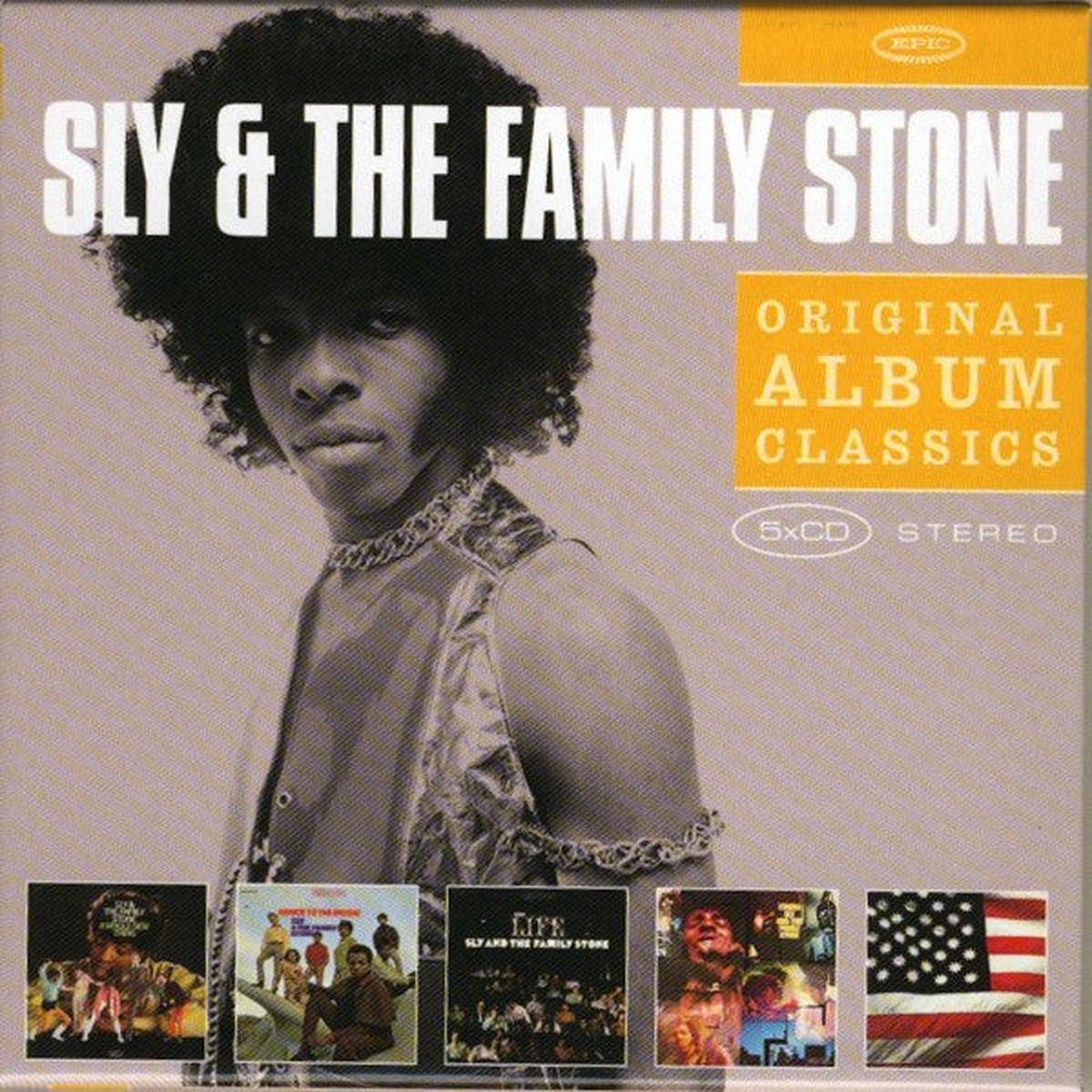 SLY & THE FAMILY STONE – ORIGINAL ALBUM CLASSICS : 5CD SET – CD