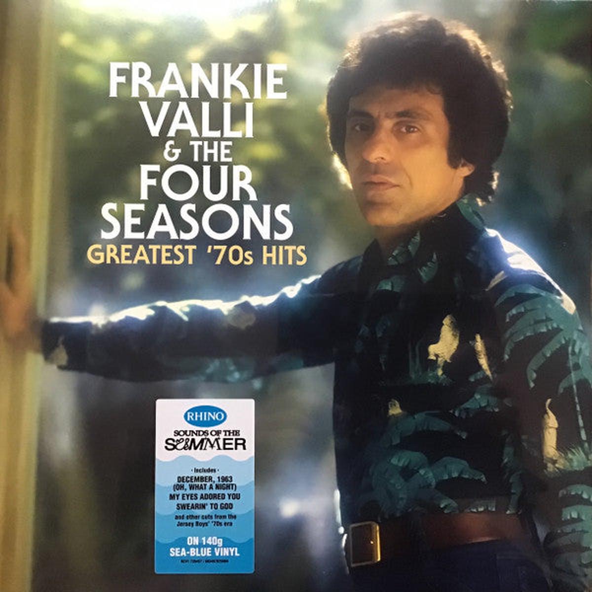 VALLI, FRANKIE & THE FOUR SEASONS – GREATEST 70’S HITS : SEA BLUE VINYL – LP