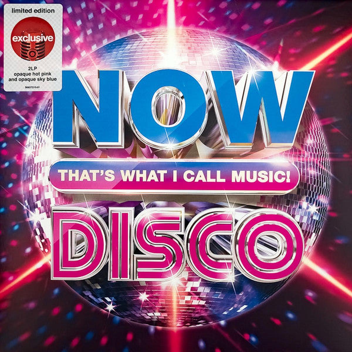 VARIOUS – NOW DISCO : 2LP PINK & BLUE VINYL – LP
